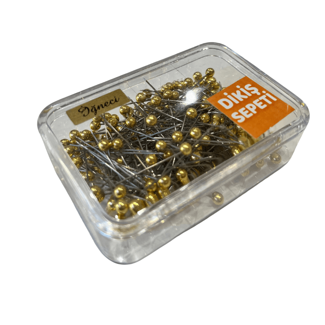 40 GR. ÇELİK BAŞLIKLI TOPLU İĞNE (GOLD)