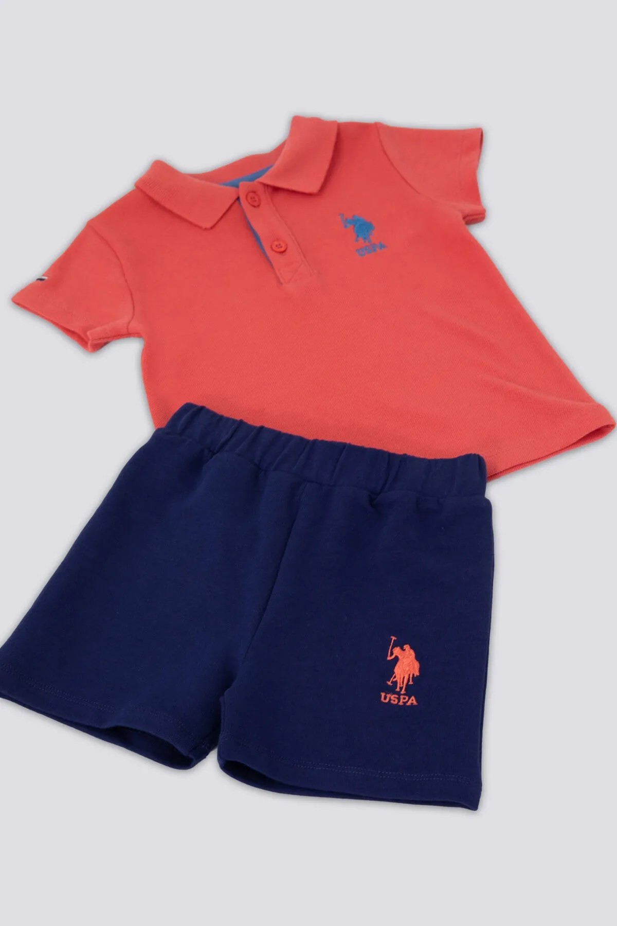 U.S. Polo Assn. Noble Lacivert Bebek Polo Yaka Tshirt Takım