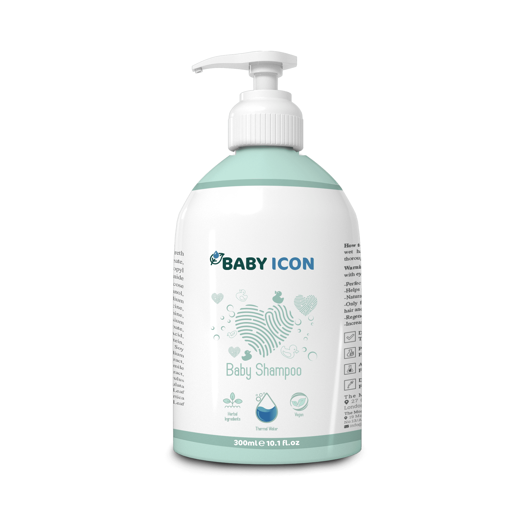 Baby İcon Saç Ve Vücut Bebek Şampuanı 500 ML