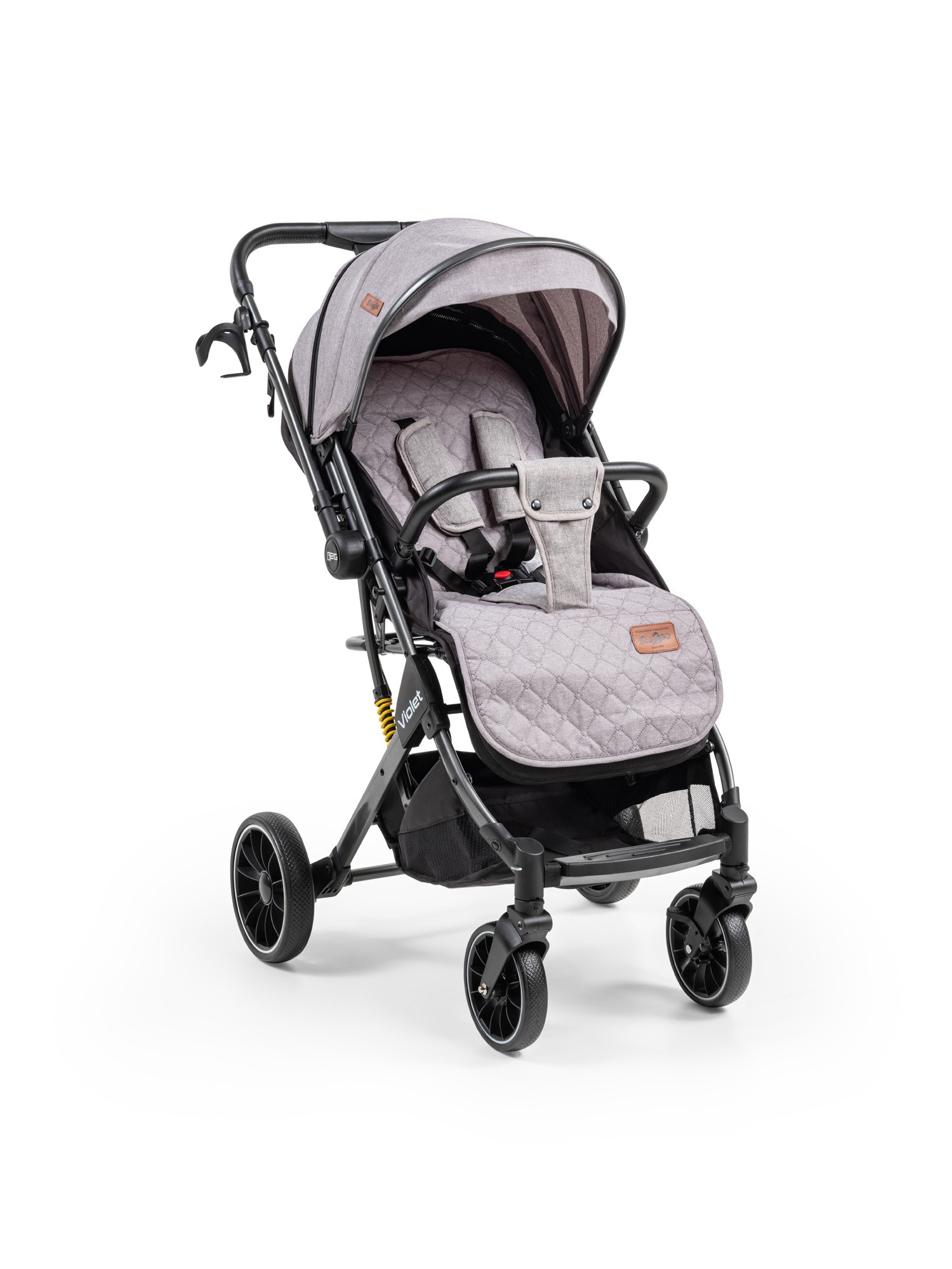 Baby2Go 2421 Violet Bebek Arabası - Gri