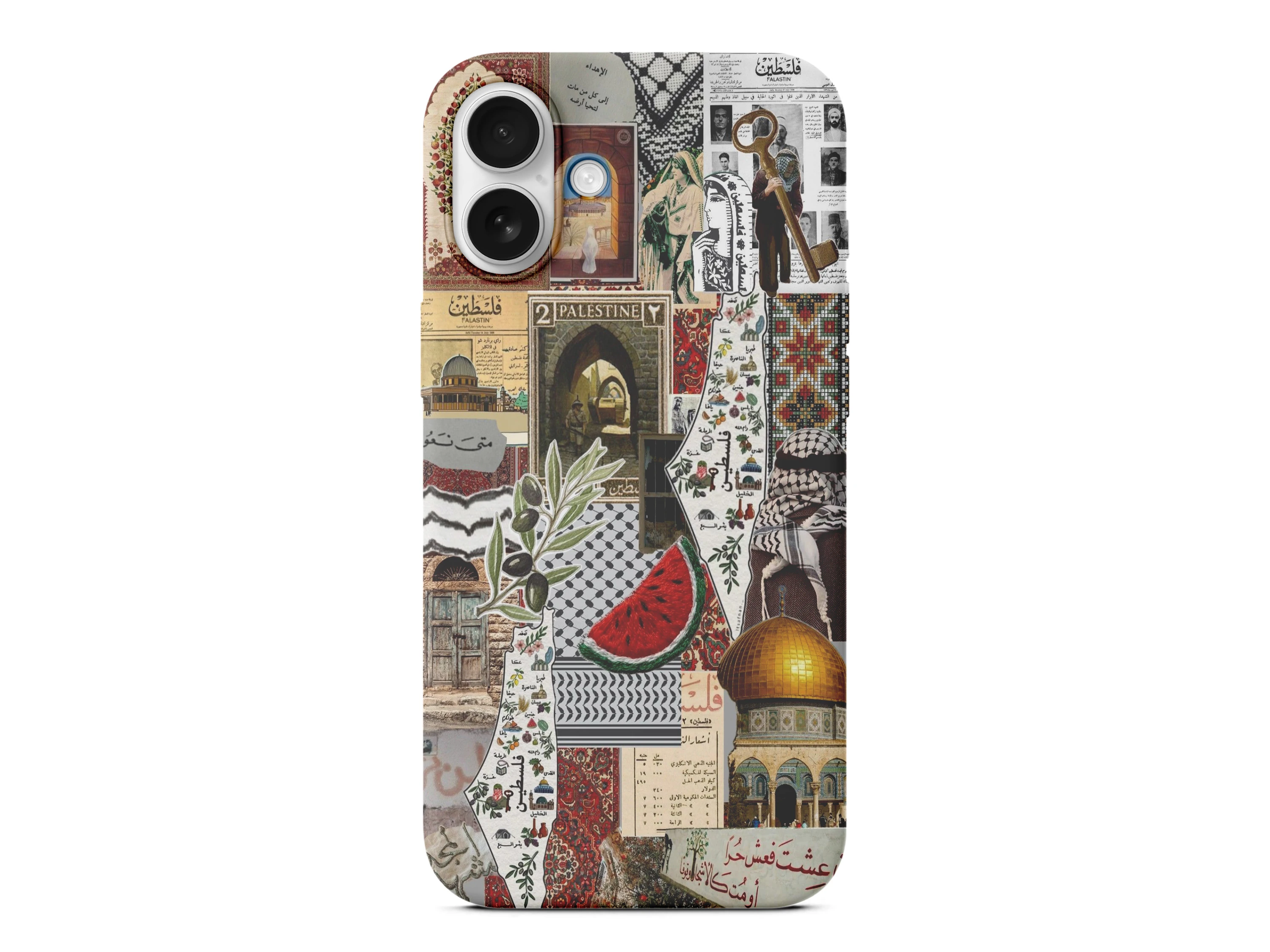 Filistin Barış Kolajı Baskılı Kılıf