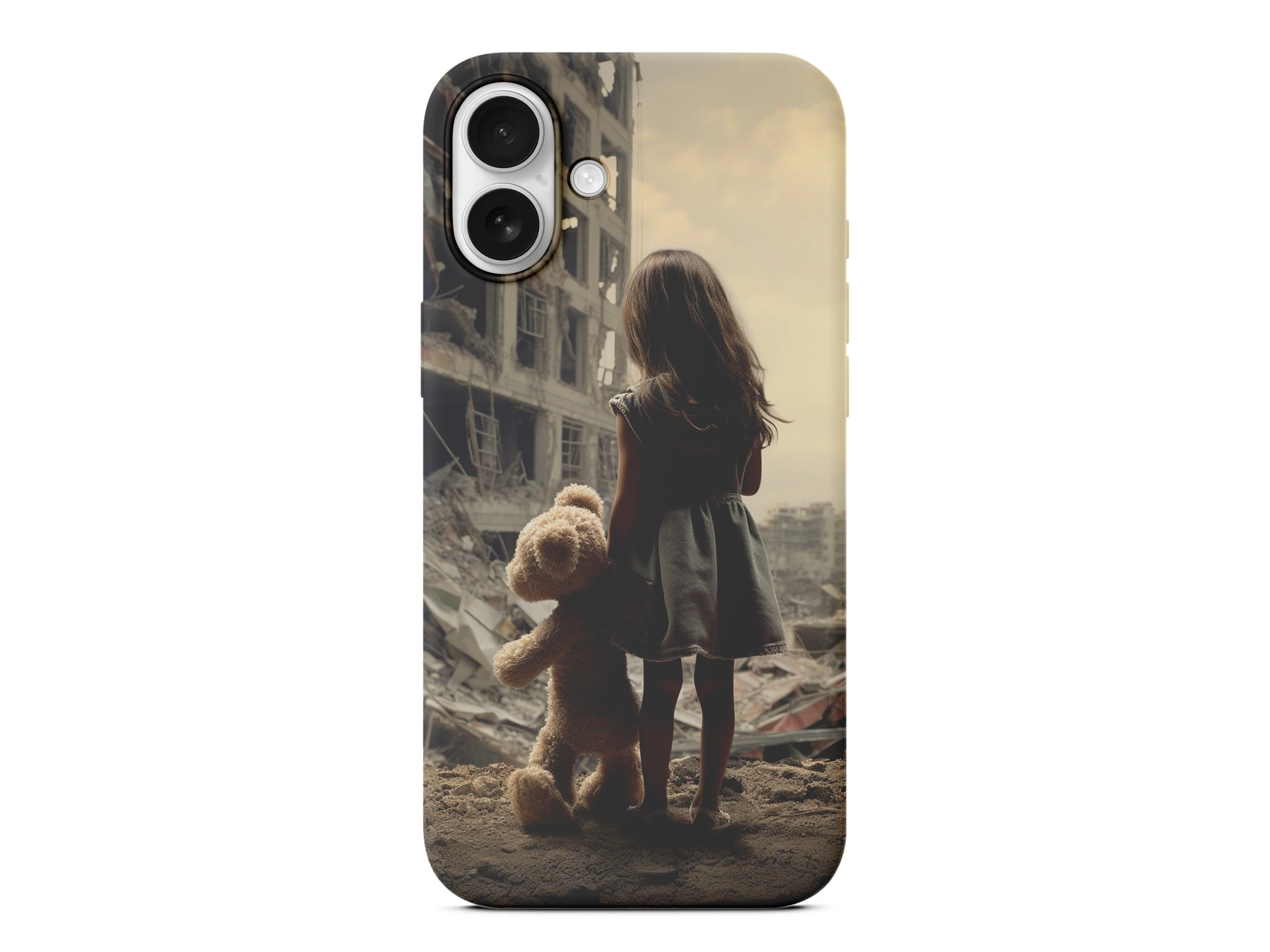 Yıkıma Rağmen Ayakta Duran Masumiyet Telefon Kılıfı