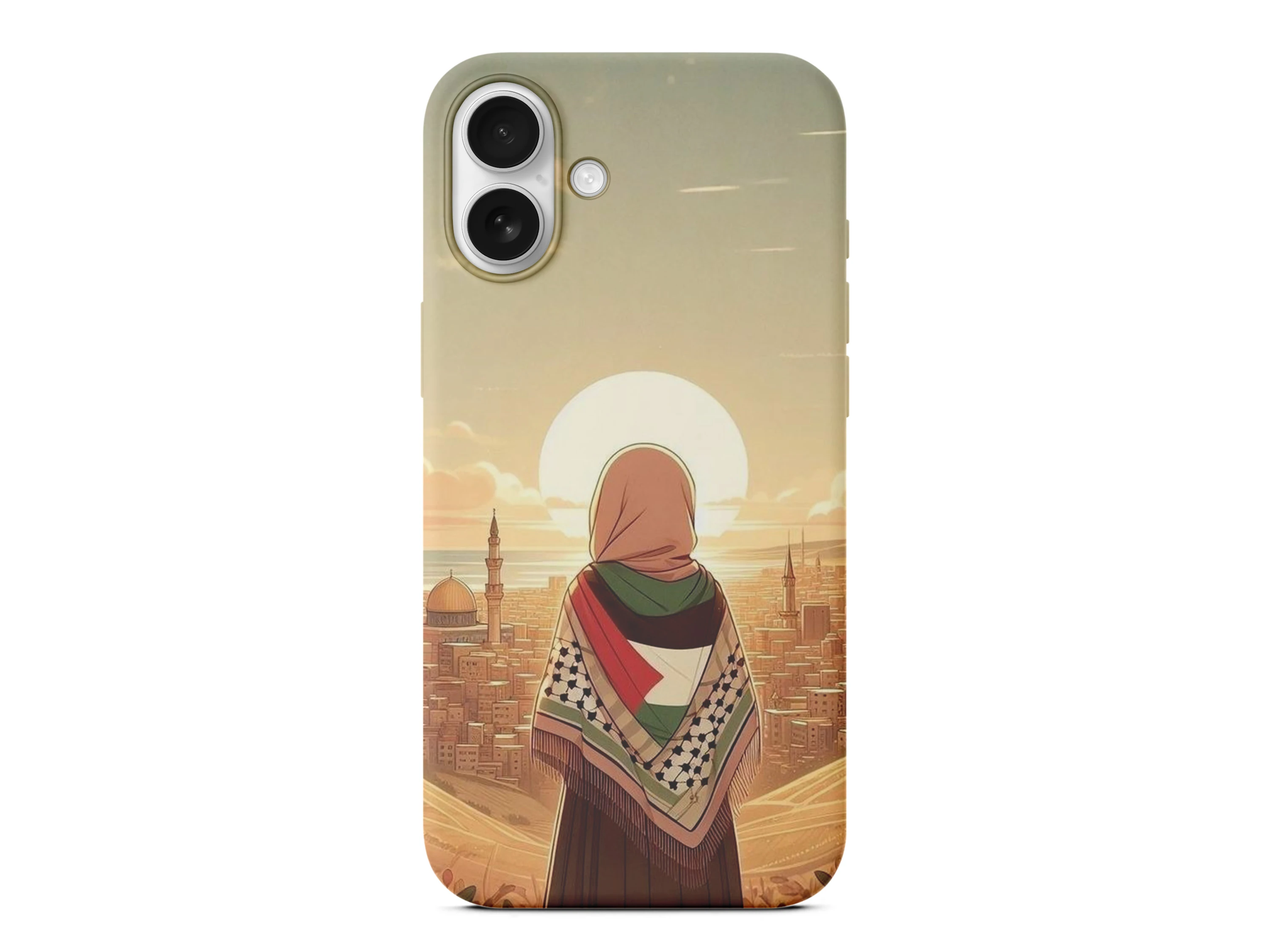 Özgür Kudüs Silüeti Filistin Temalı Kılıf