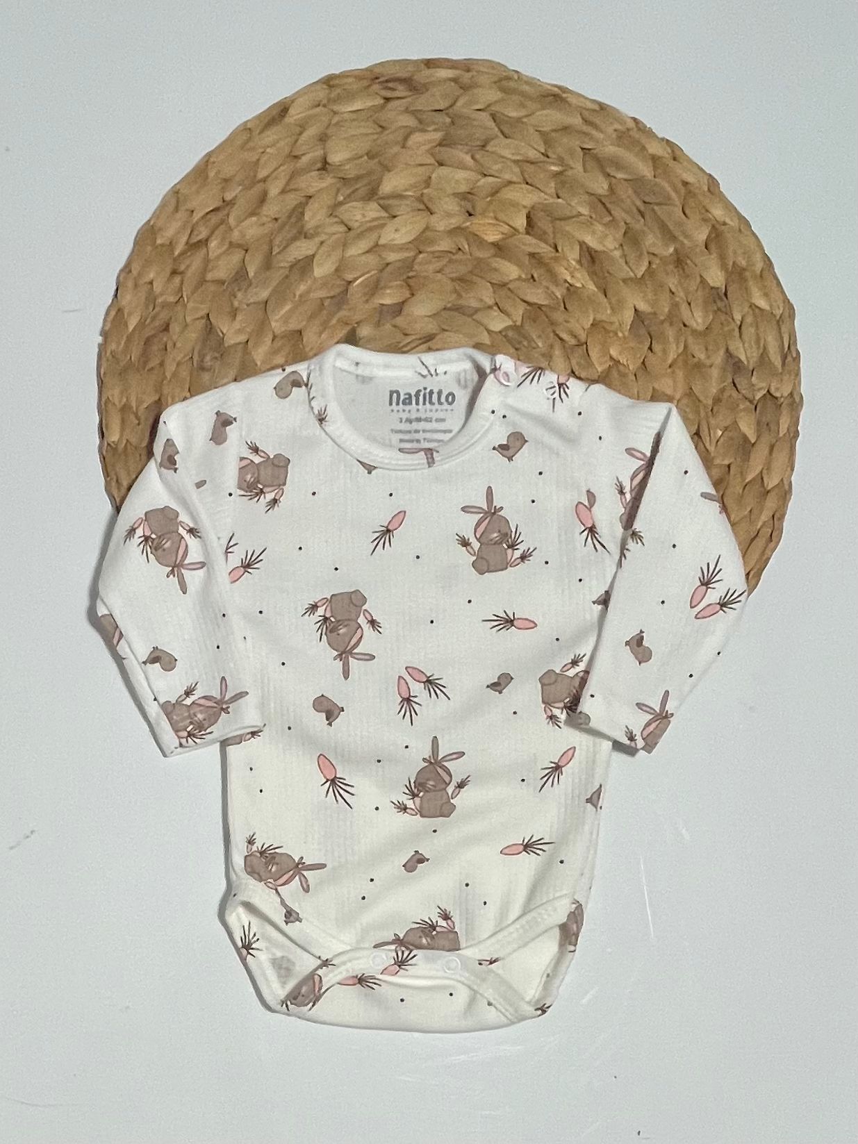 Oyuncak Tavşanlı Çıtçıtlı Badili Tulum