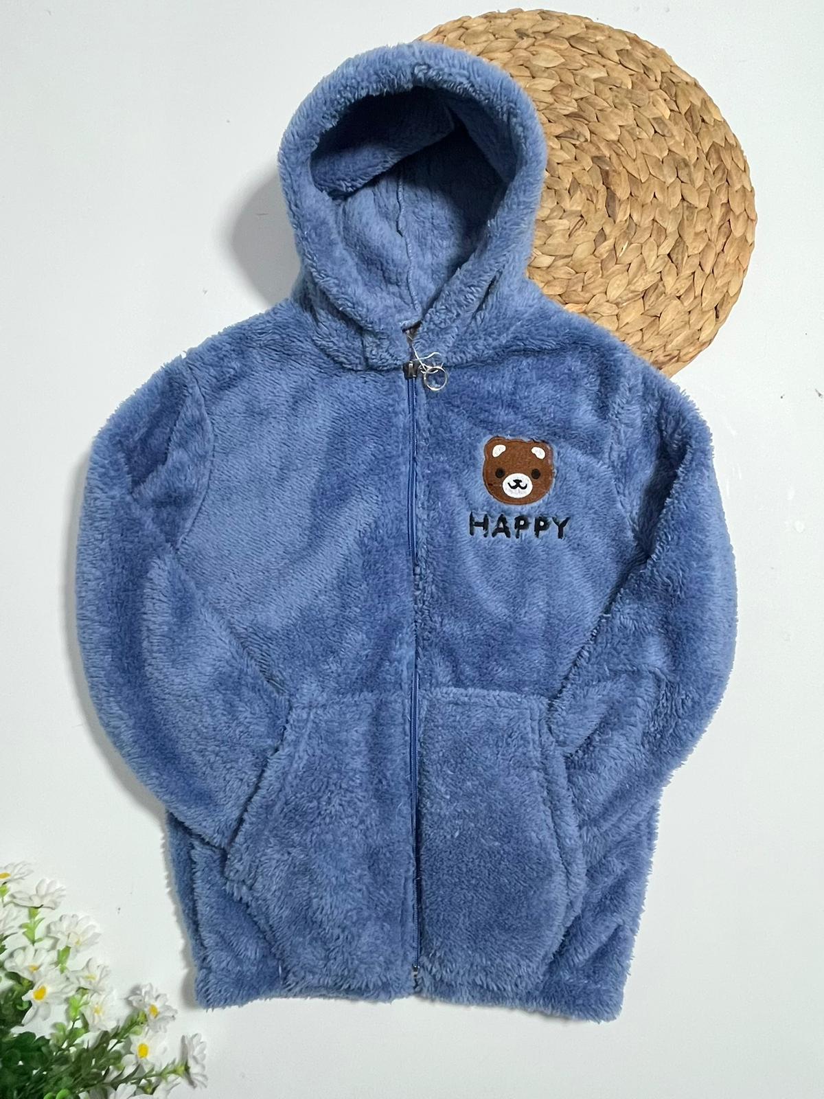 Welsoft Hırka Happy Ayıcık