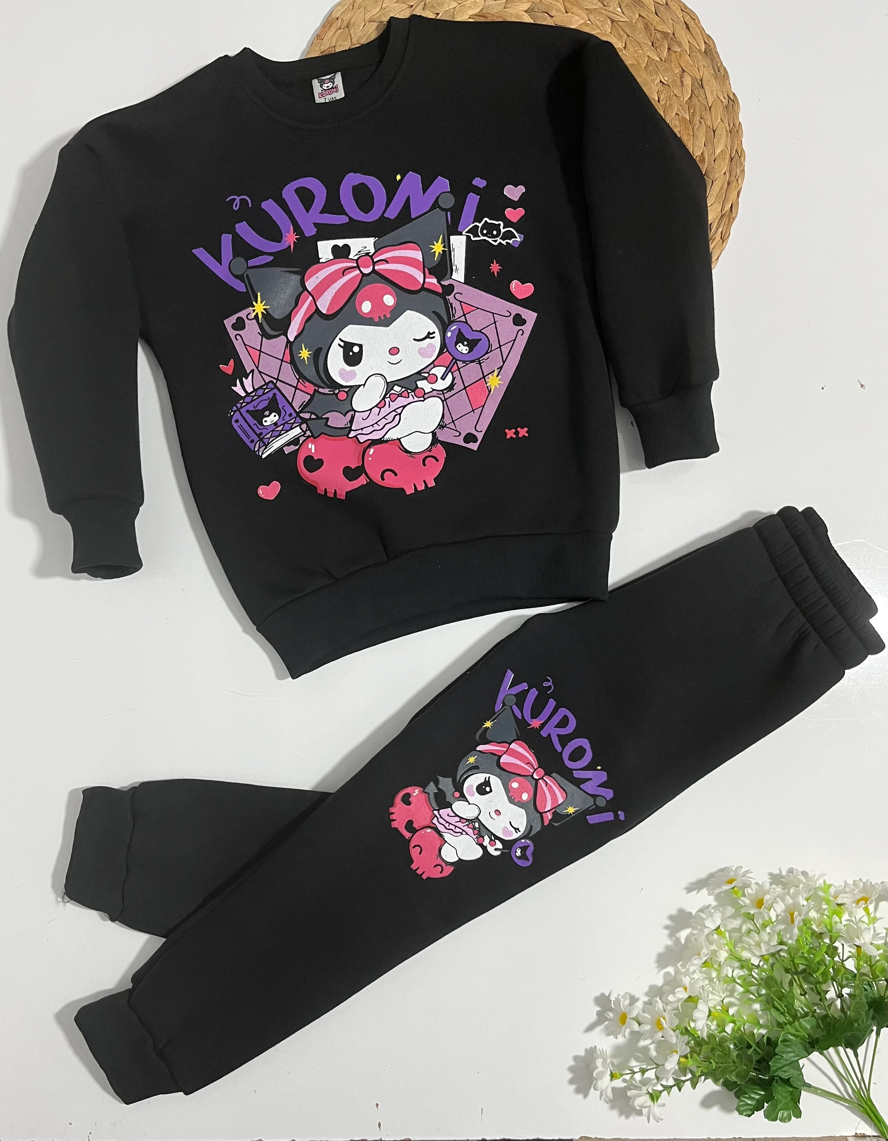 Kız Çocuk Takım Kuromi 3İp