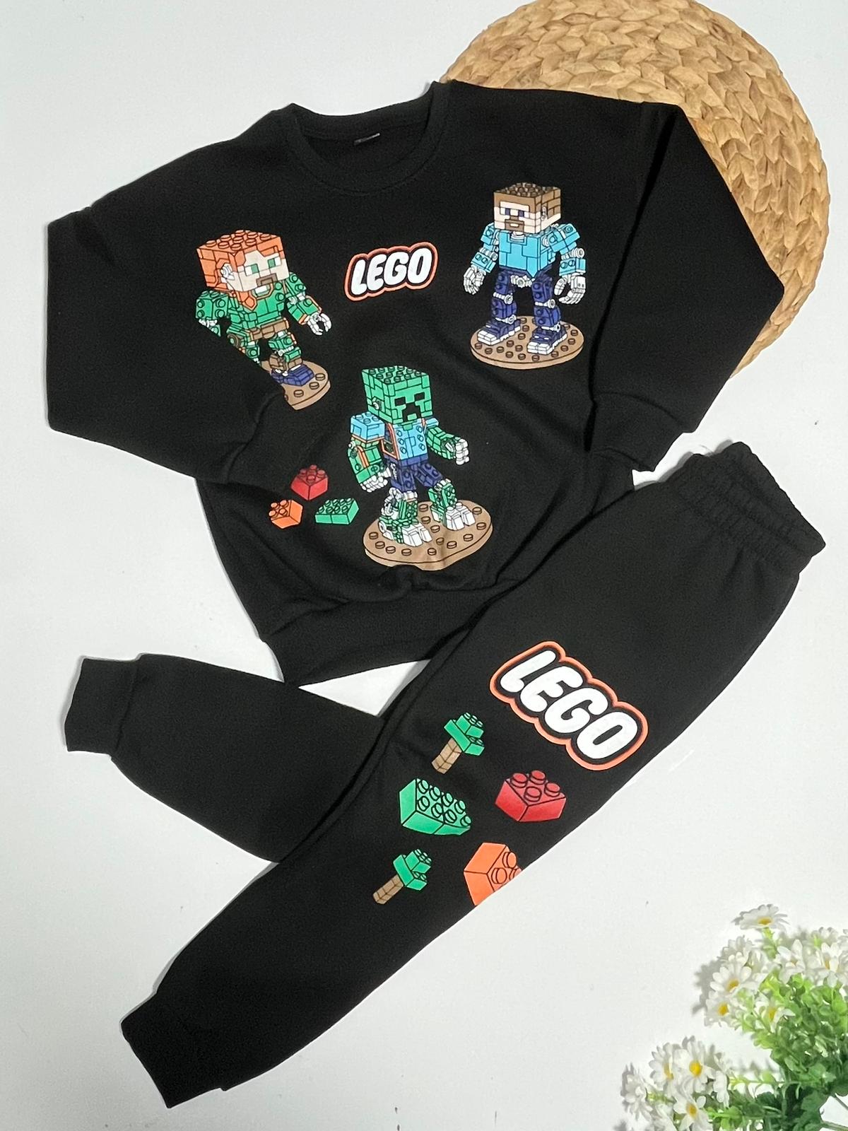 Erkek Çocuk Takım Lego 3İp Şardonlu