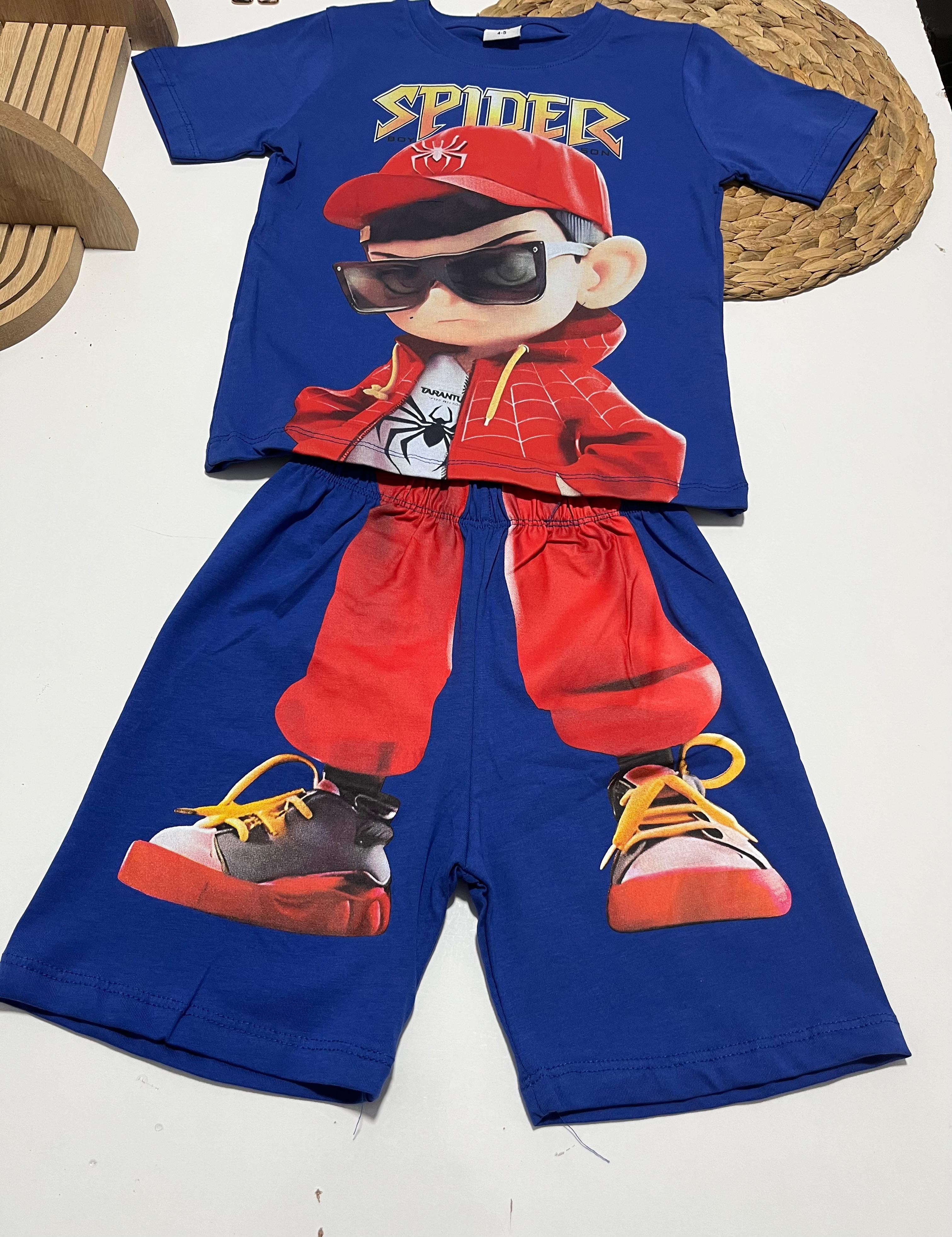 Spider Şortlu Alt/Üst Takım