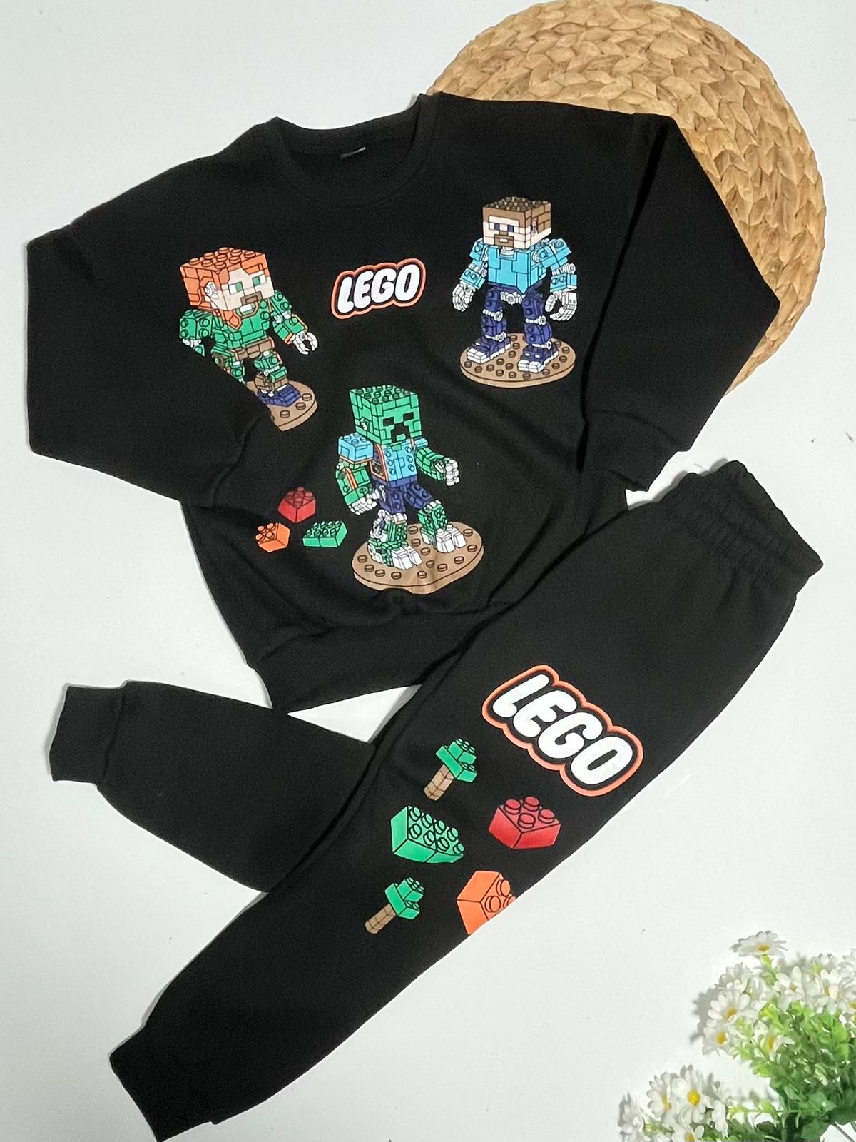 Erkek Çocuk Takım Lego 3İp Şardonlu