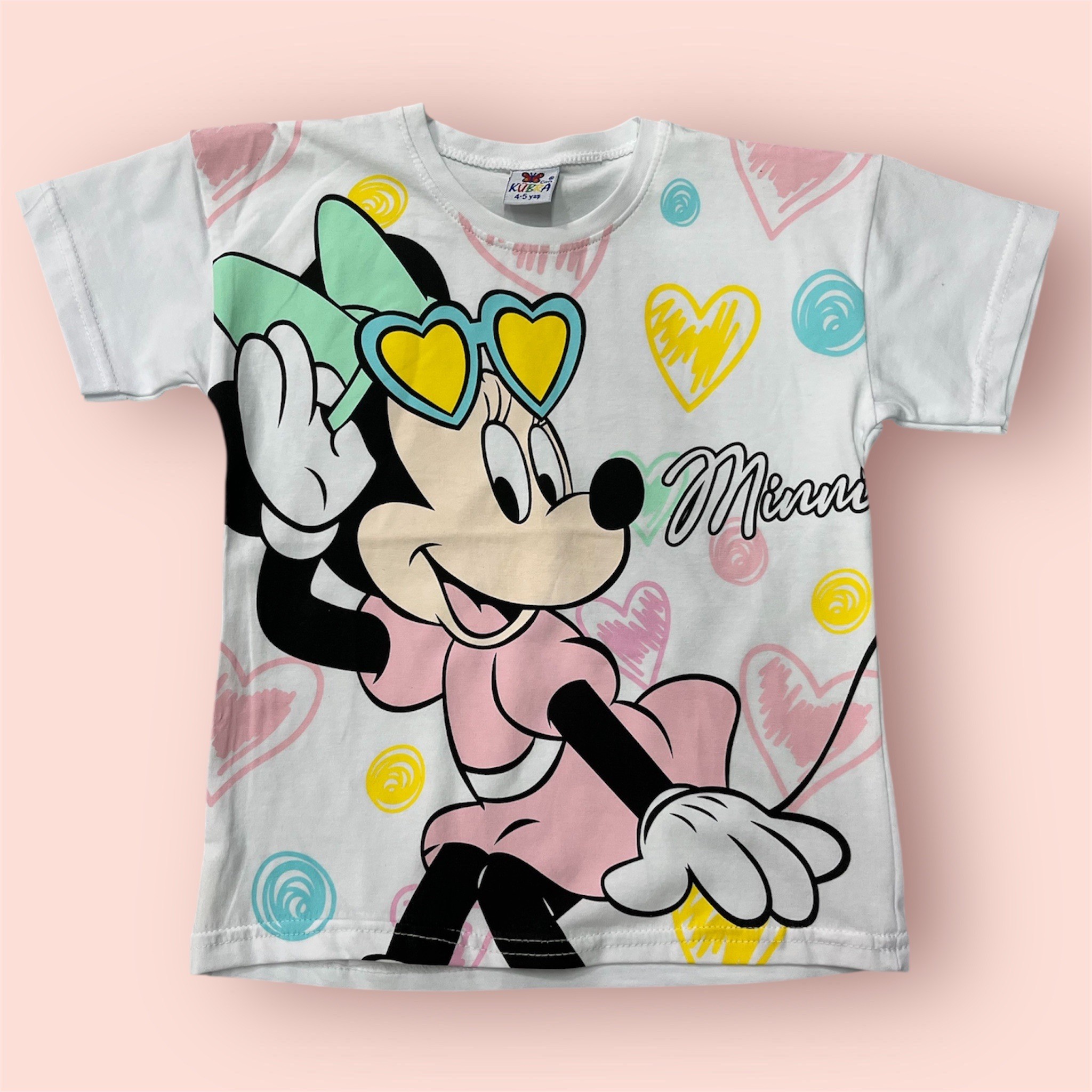 Mickey Kız Çocuk Şortlu Alt/Üst Takım