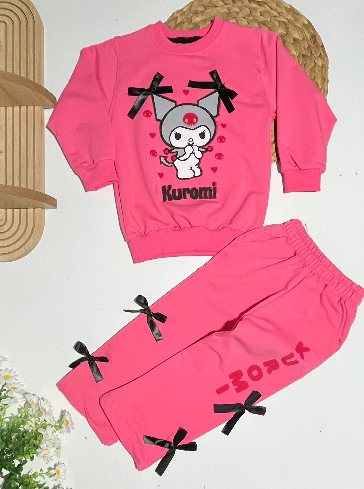 Takım Kuromi kompakt penye 2 ip şardonsuz