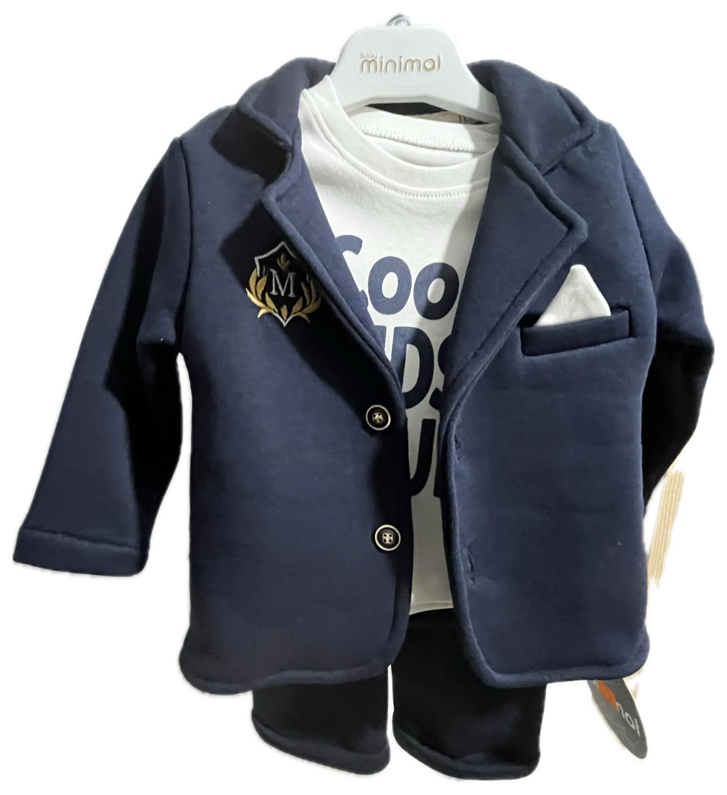 Ceketli Üçlü Takım Üç İp