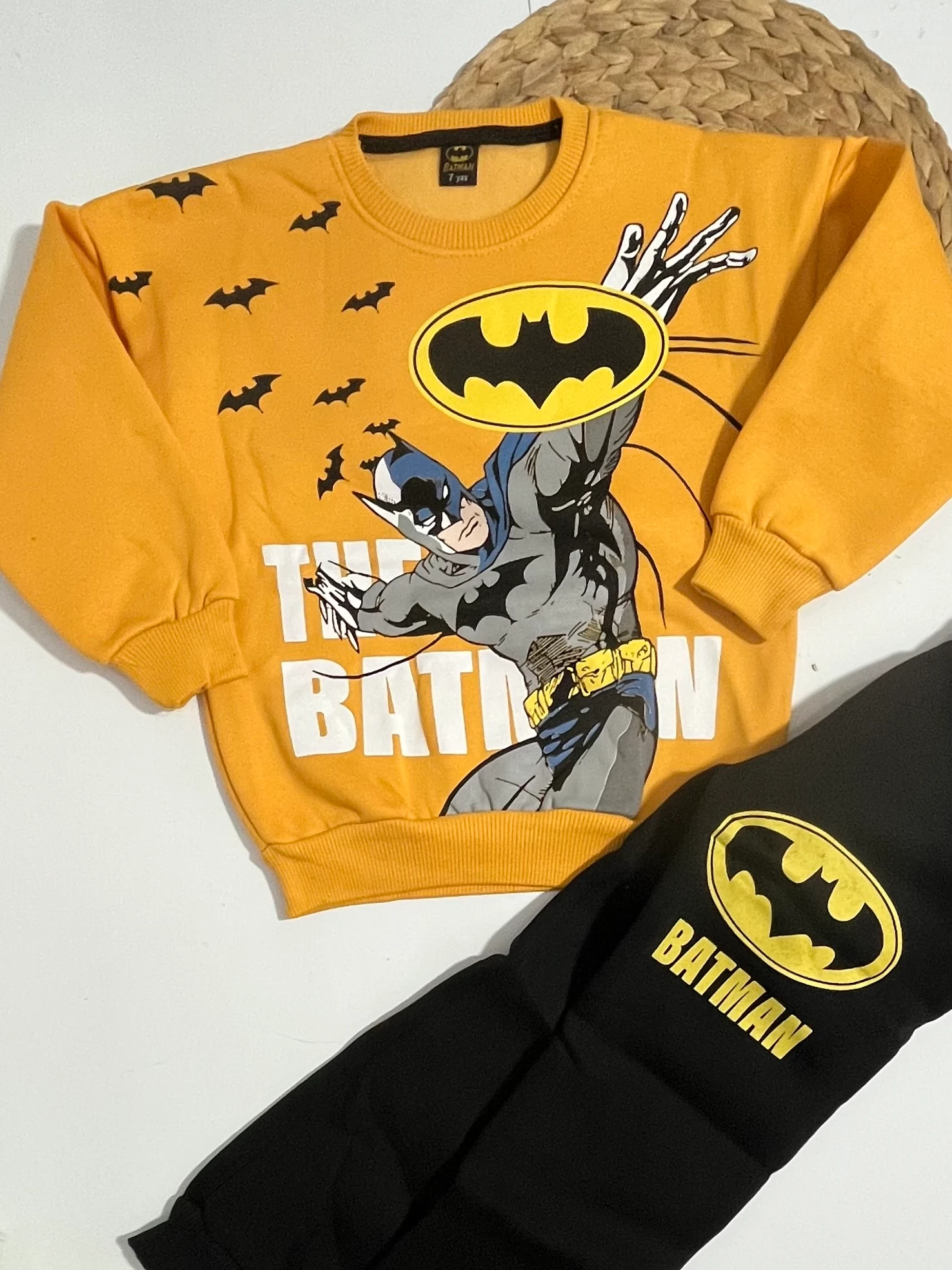 Alt/Üst Takım 3İp Şardonlu Batman