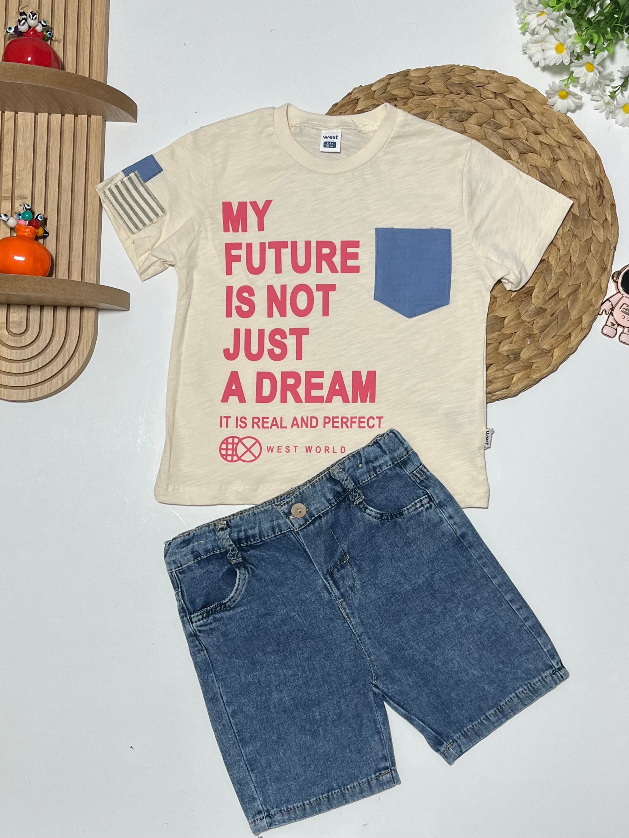 Dream Şortlu Takım Organik