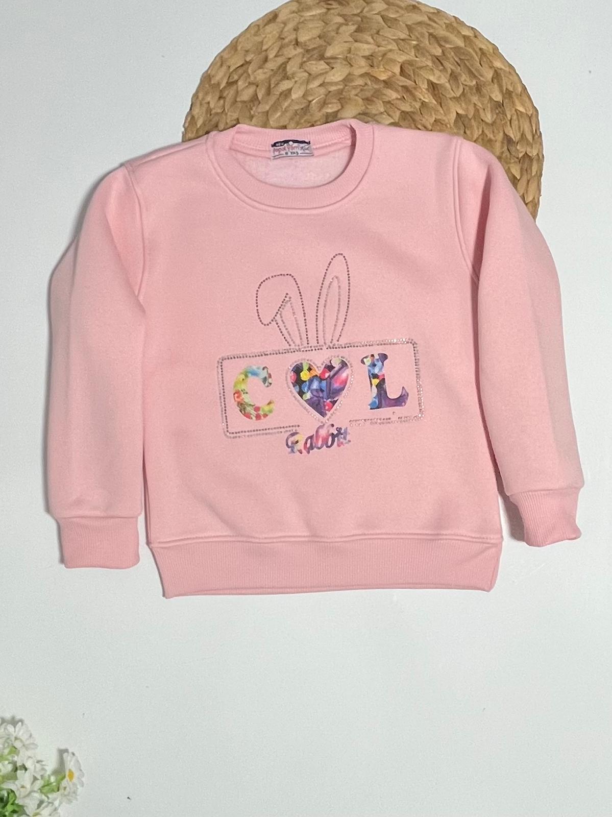 Kız Çocuk Sweat 3ip Şardonlu