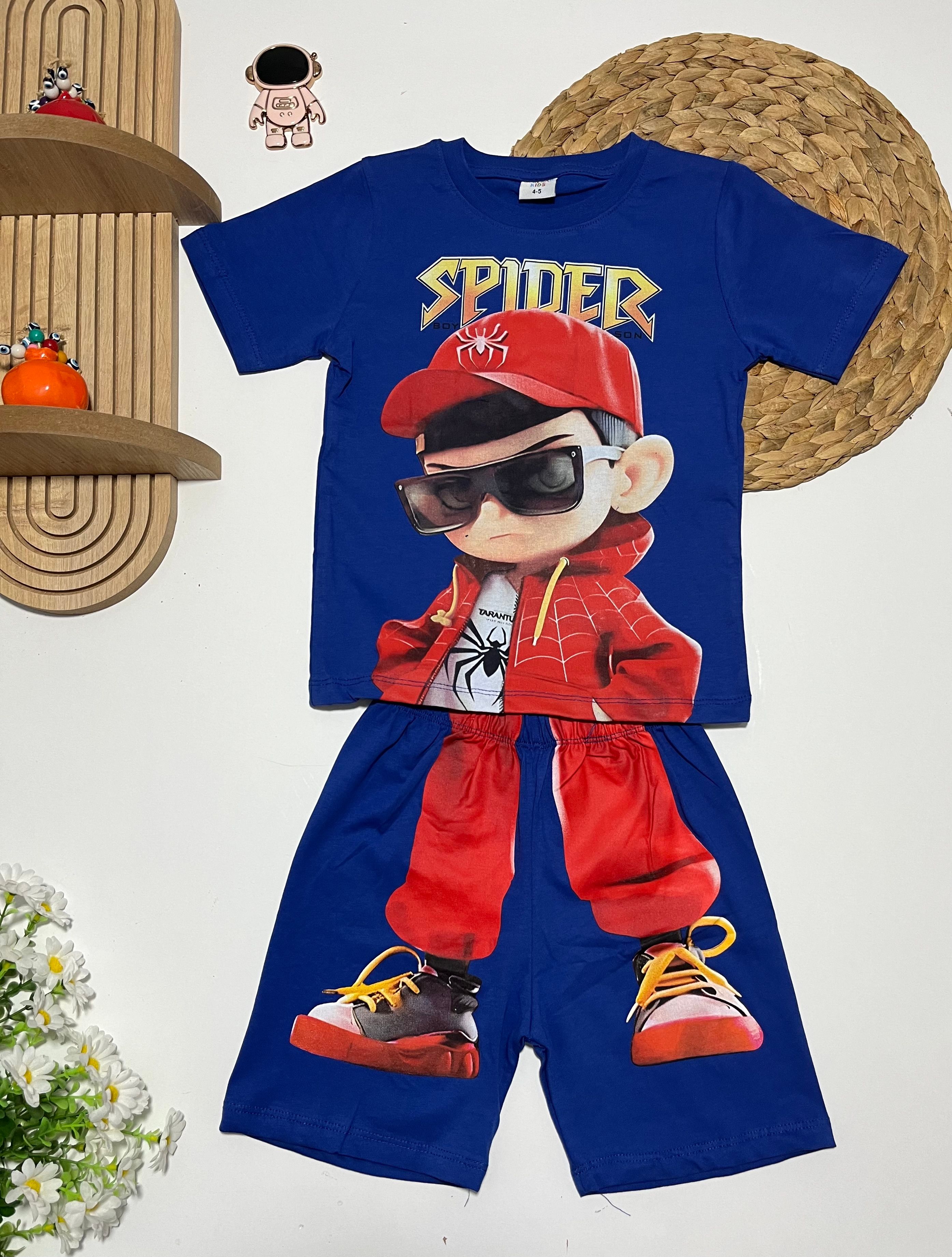 Spider Şortlu Alt/Üst Takım