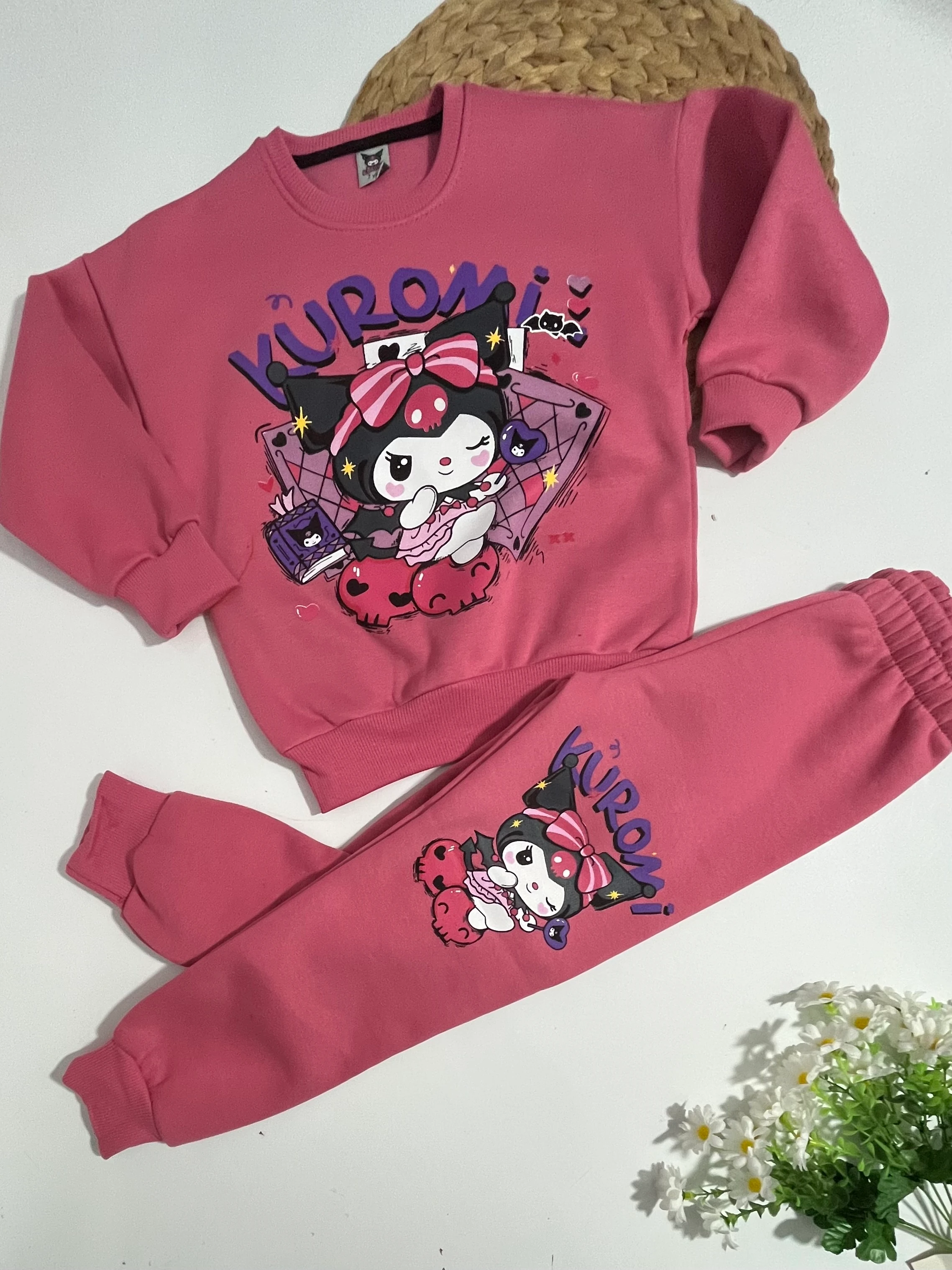 Kız Çocuk Takım Kuromi 3İp