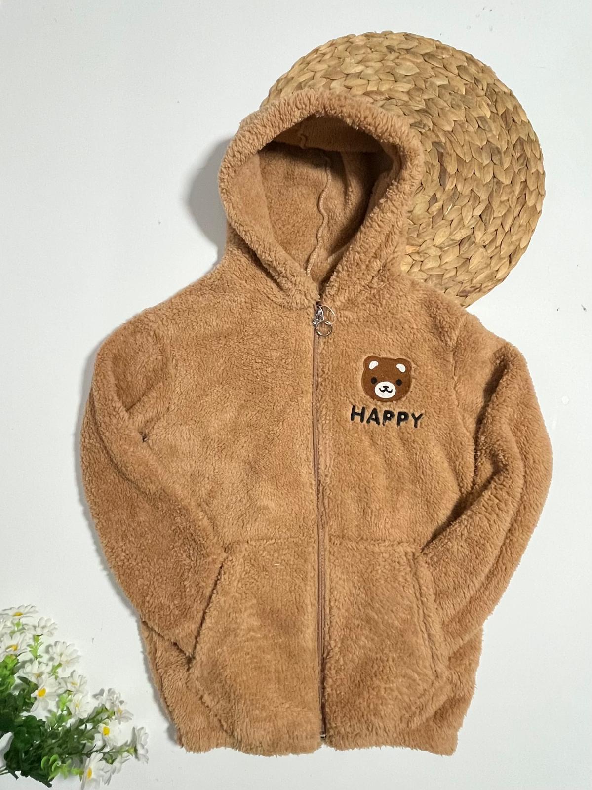 Welsoft Hırka Happy Ayıcık