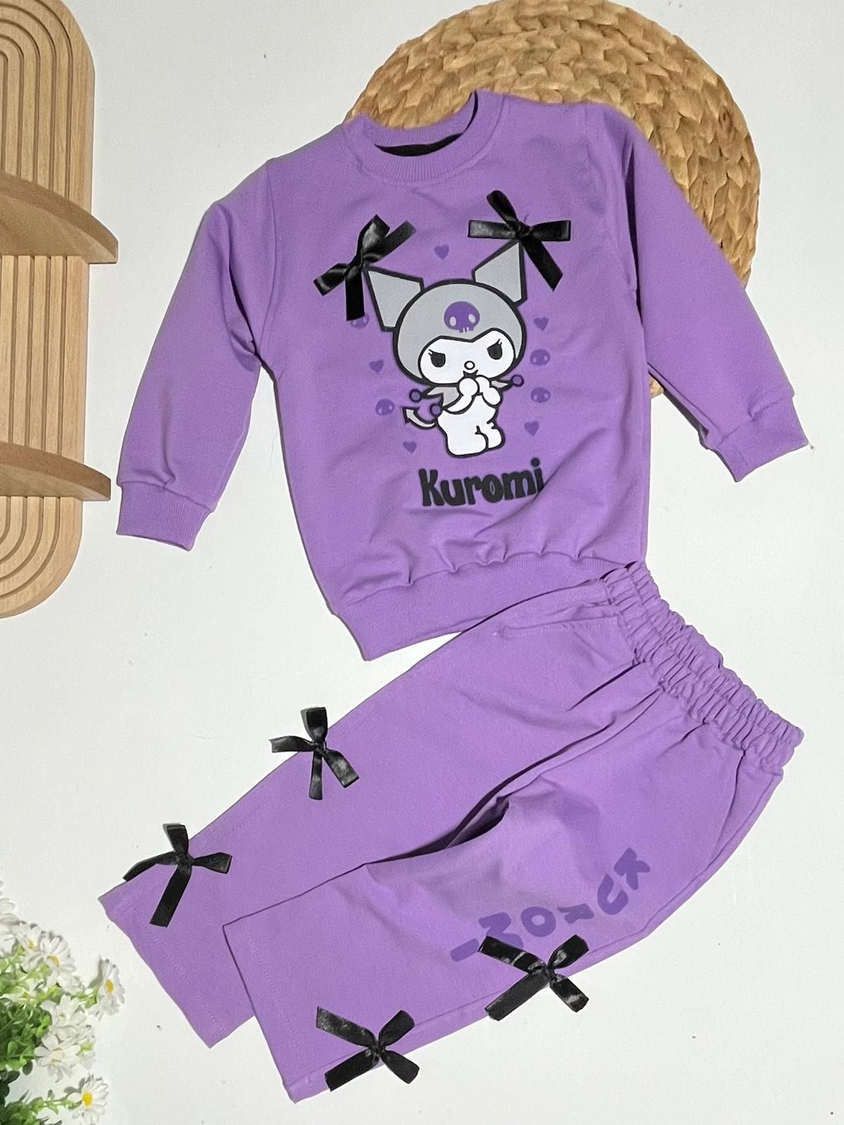 Takım Kuromi kompakt penye 2 ip şardonsuz