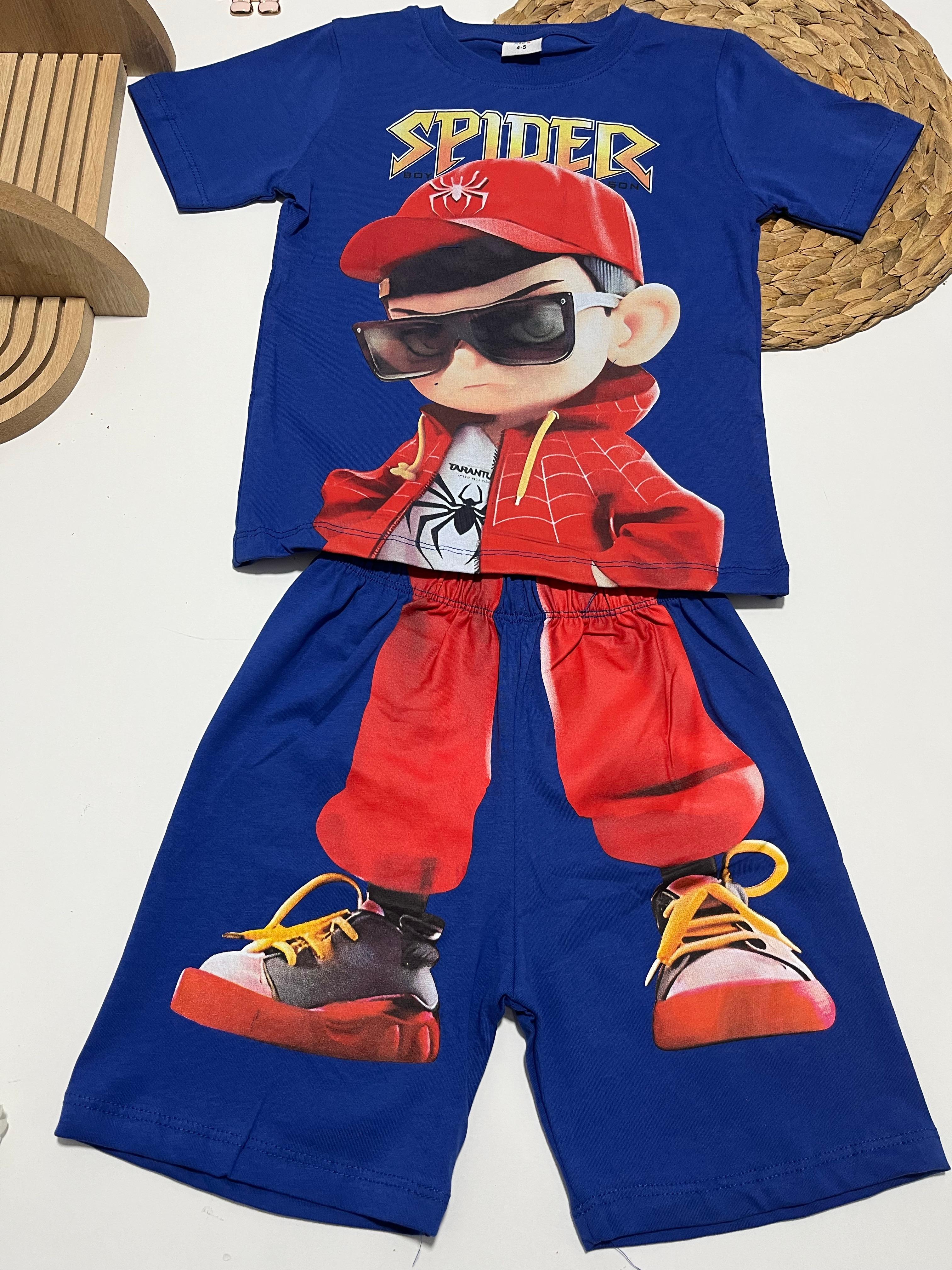 Spider Şortlu Alt/Üst Takım