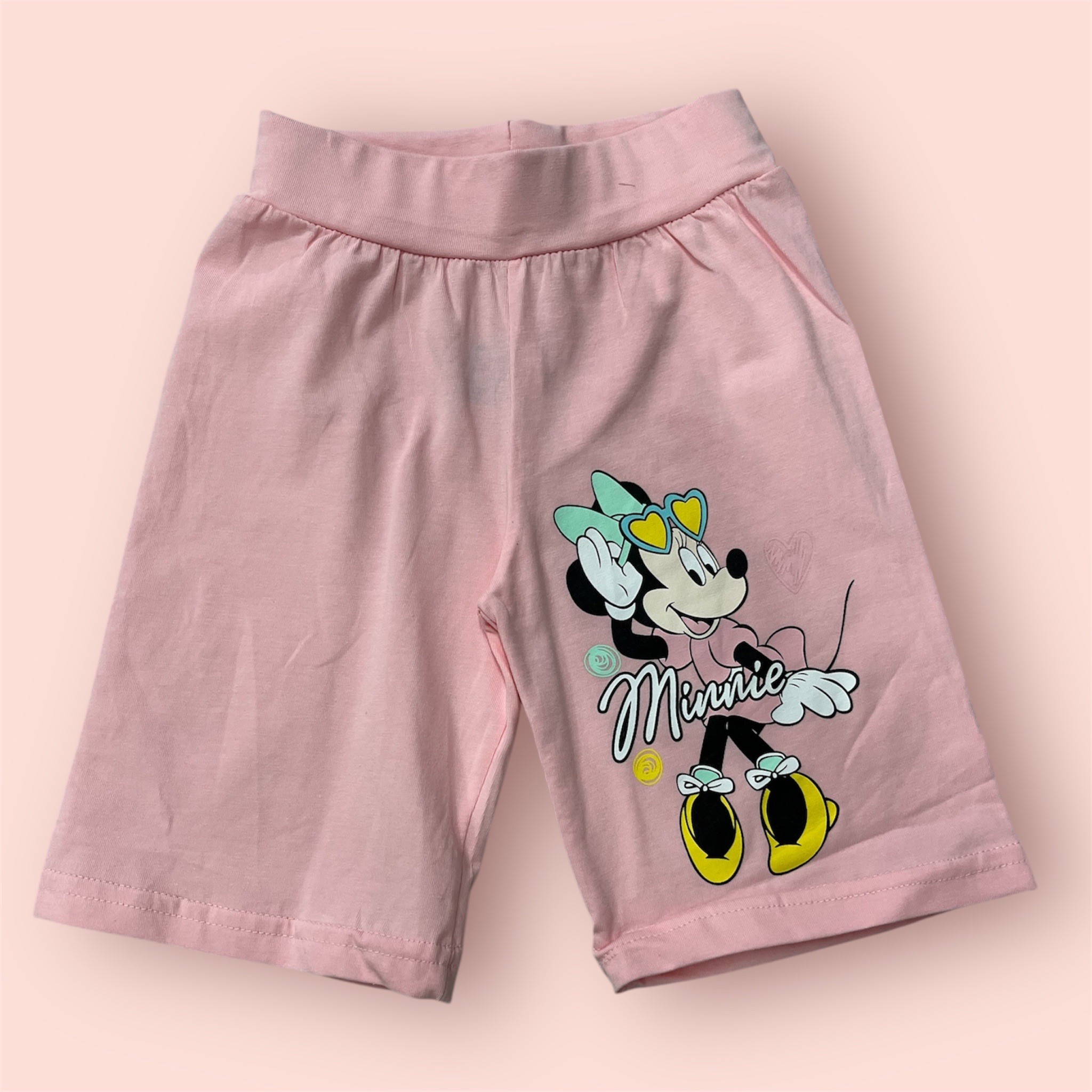 Mickey Kız Çocuk Şortlu Alt/Üst Takım