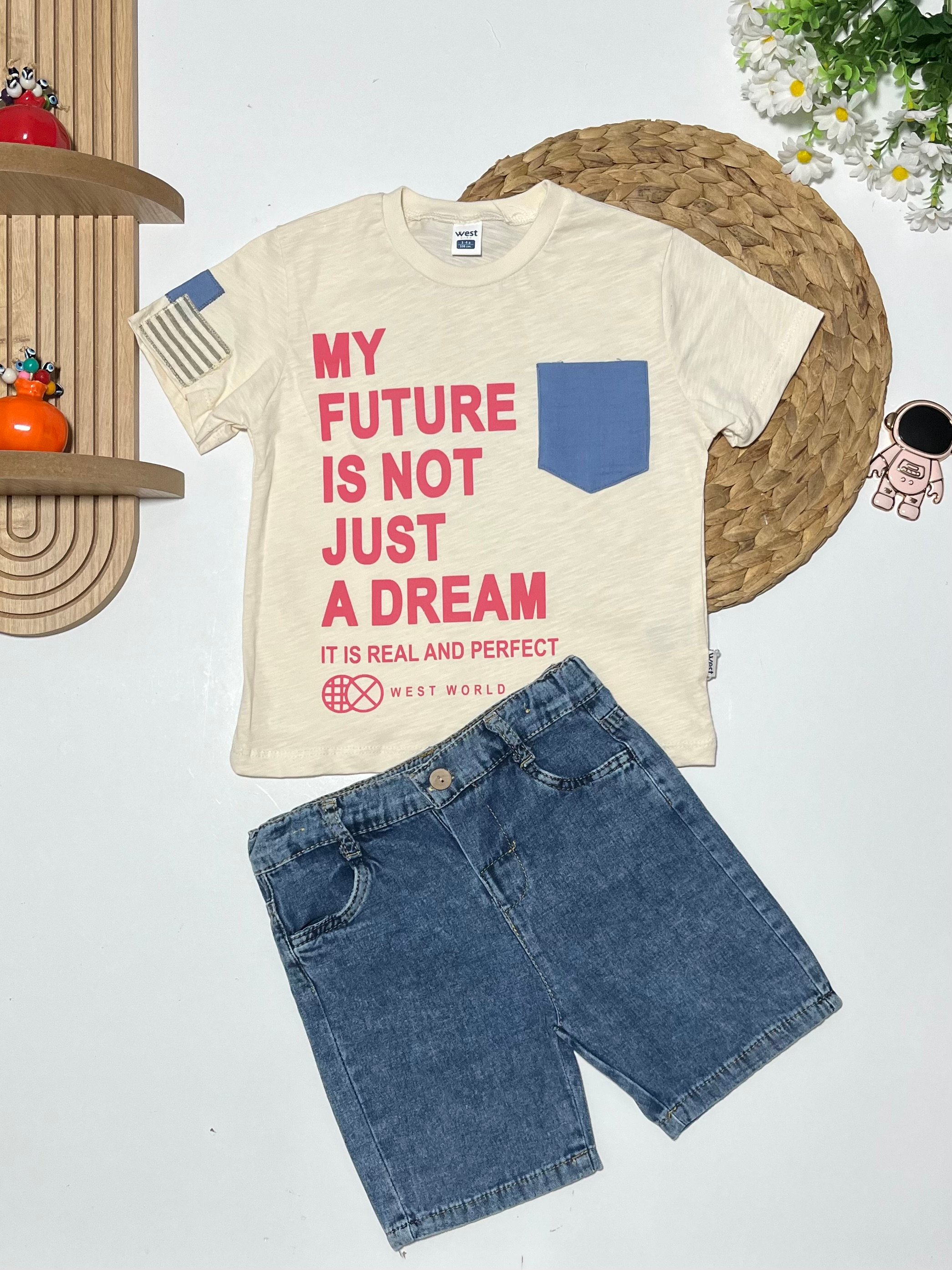 Dream Şortlu Takım Organik