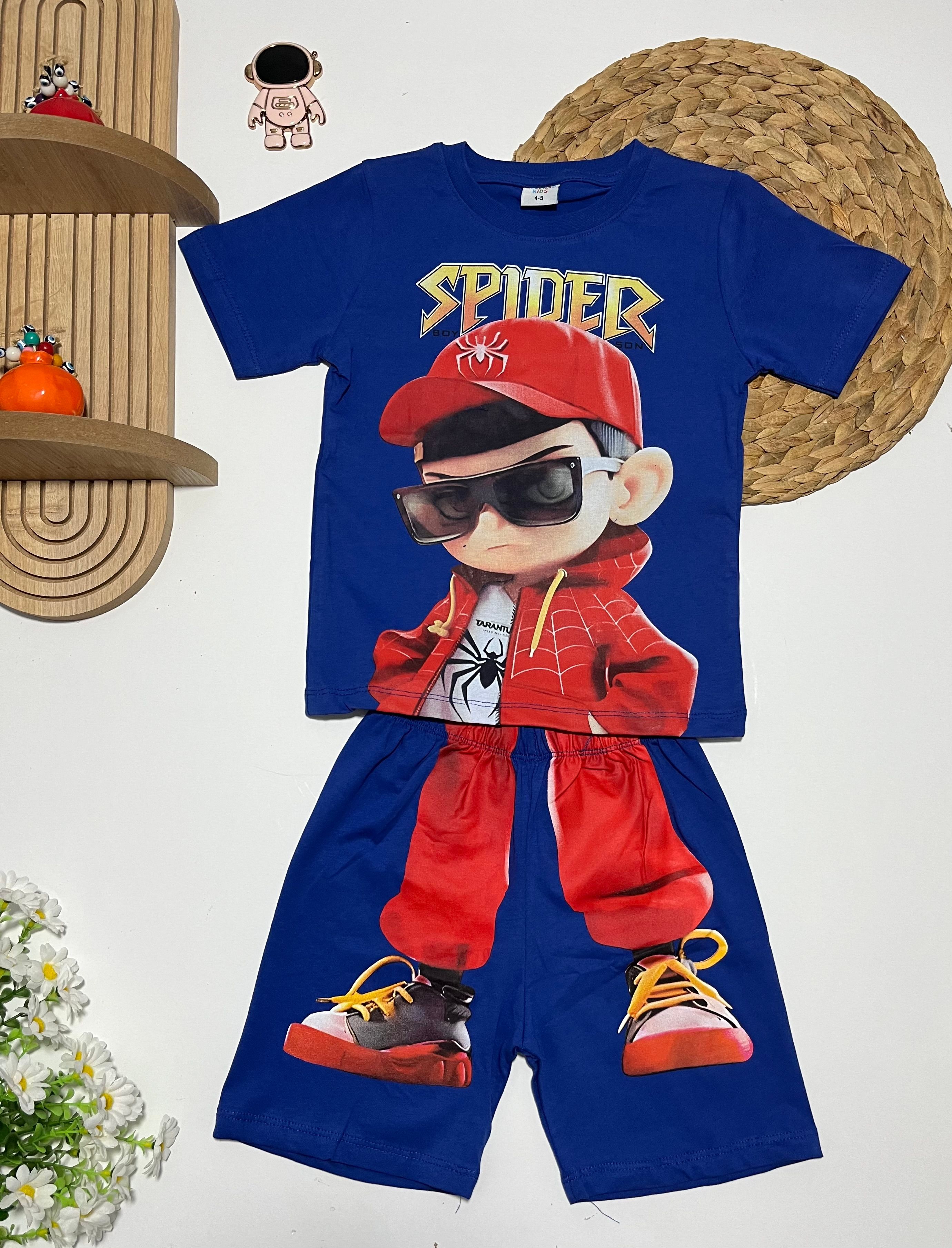 Spider Şortlu Alt/Üst Takım
