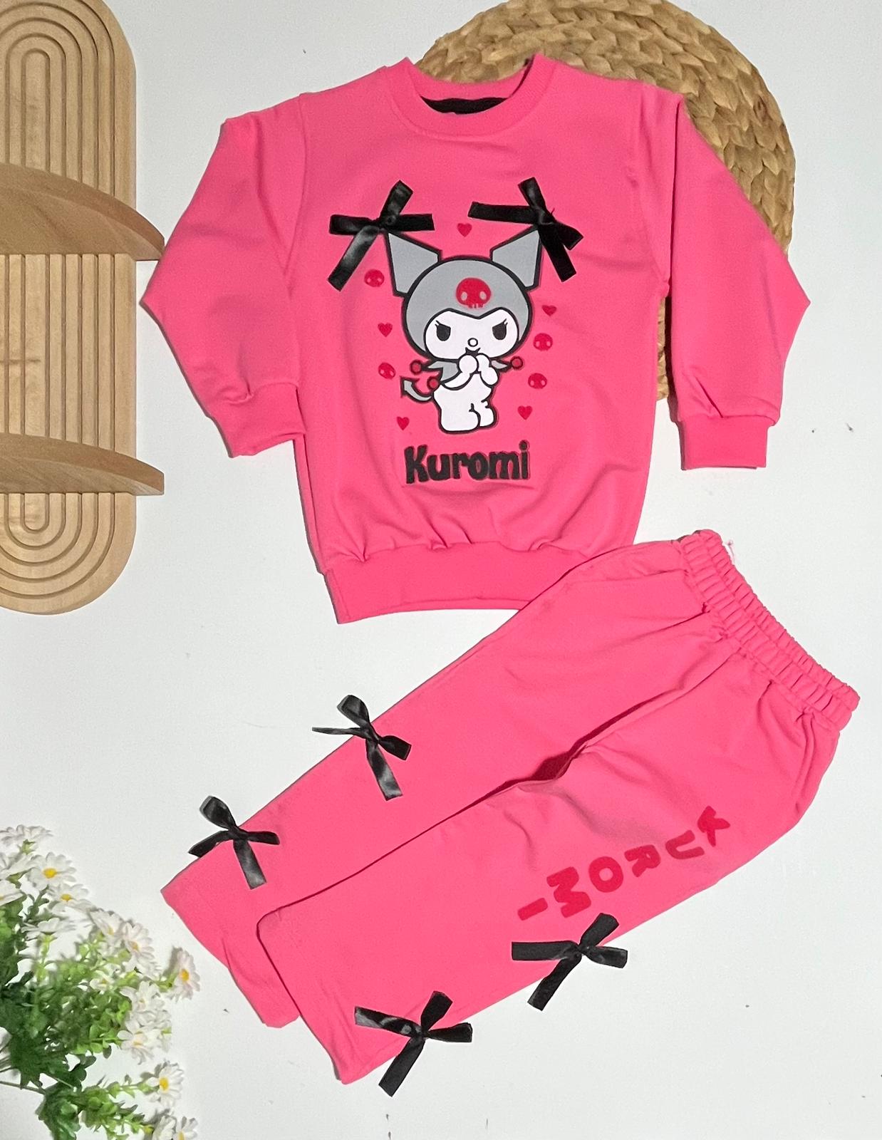 Takım Kuromi kompakt penye 2 ip şardonsuz