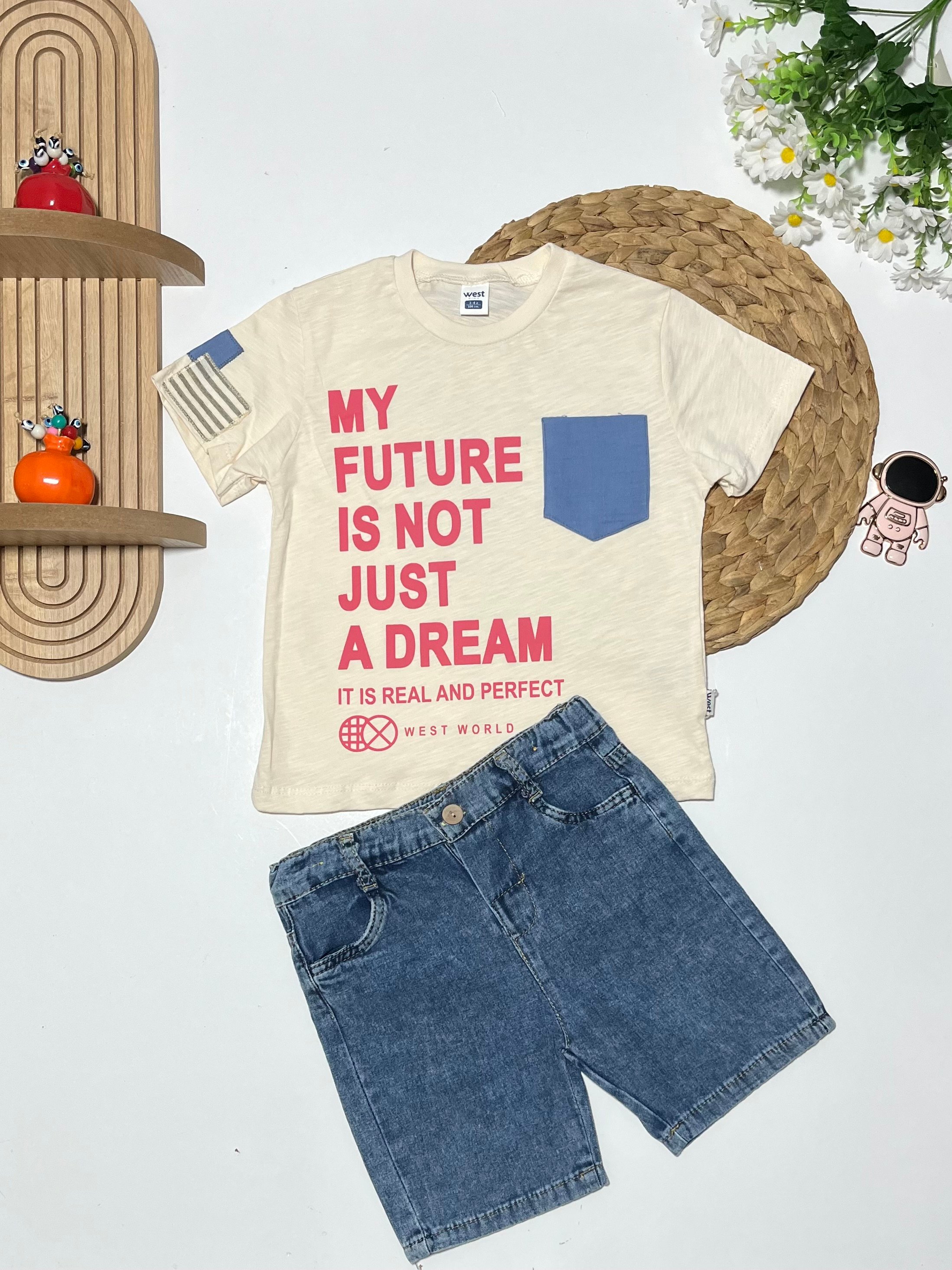 Dream Şortlu Takım Organik