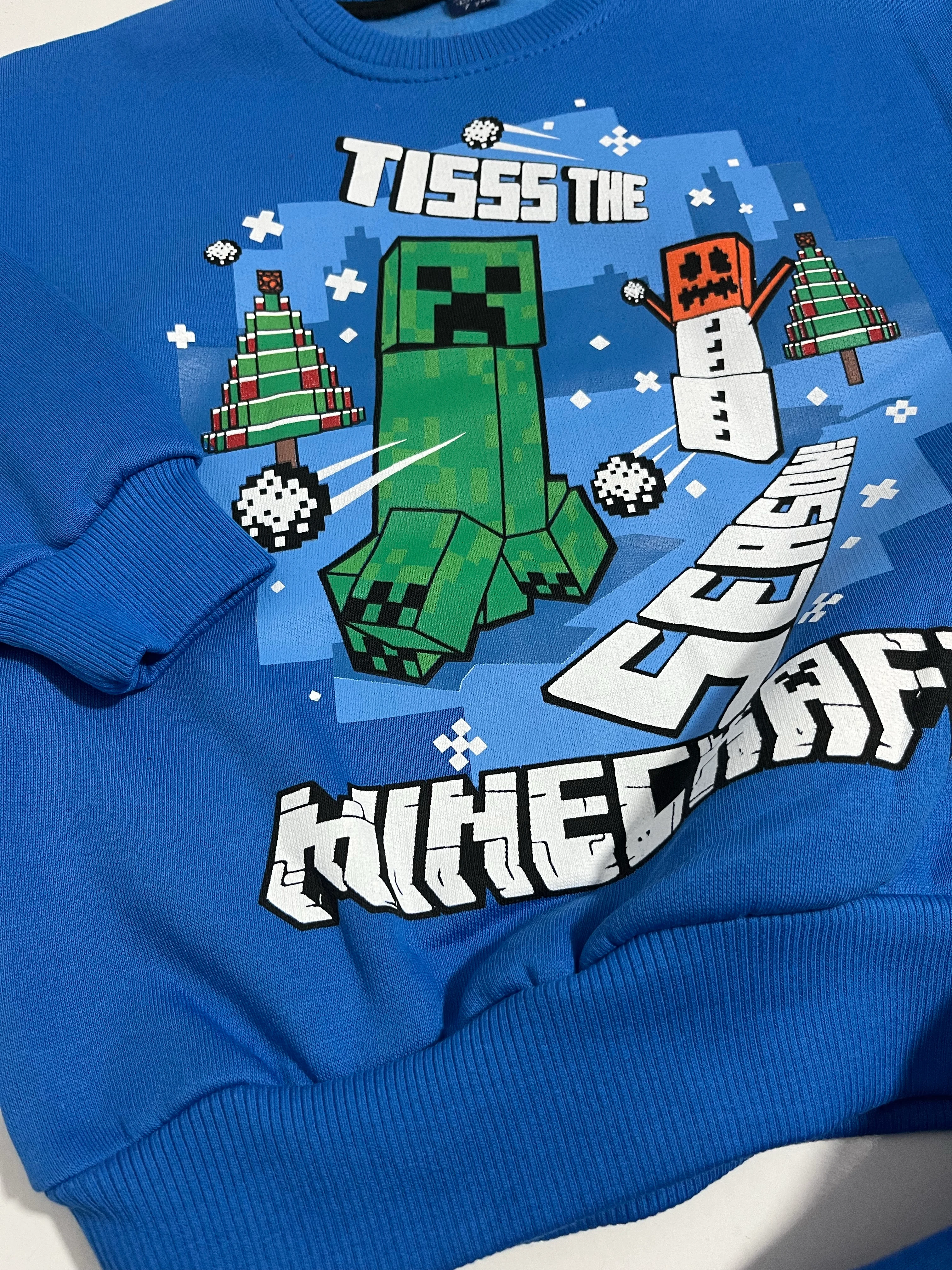 Erkek Çocuk Alt/Üst Takım Minecraft