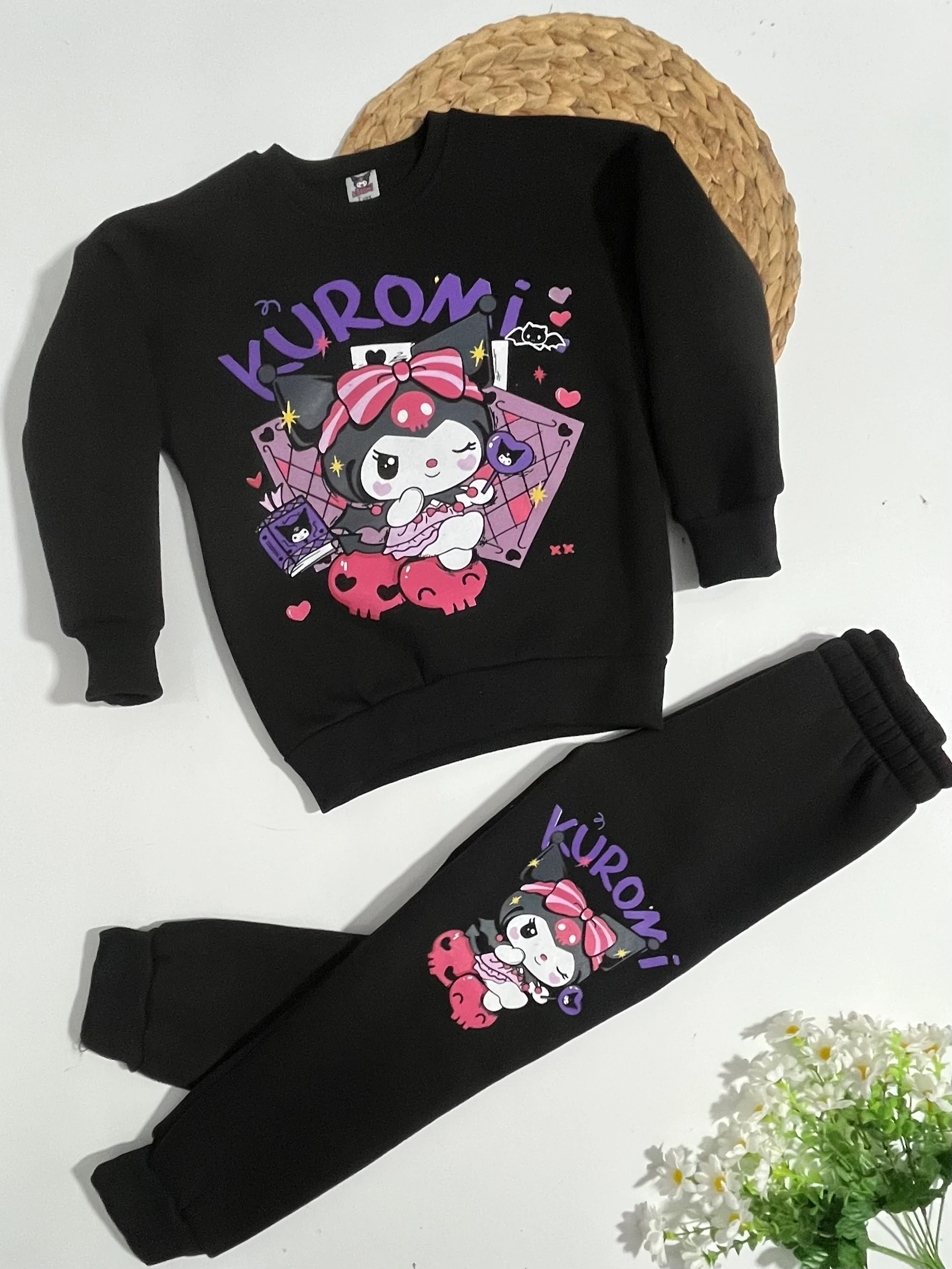 Kız Çocuk Takım Kuromi 3İp