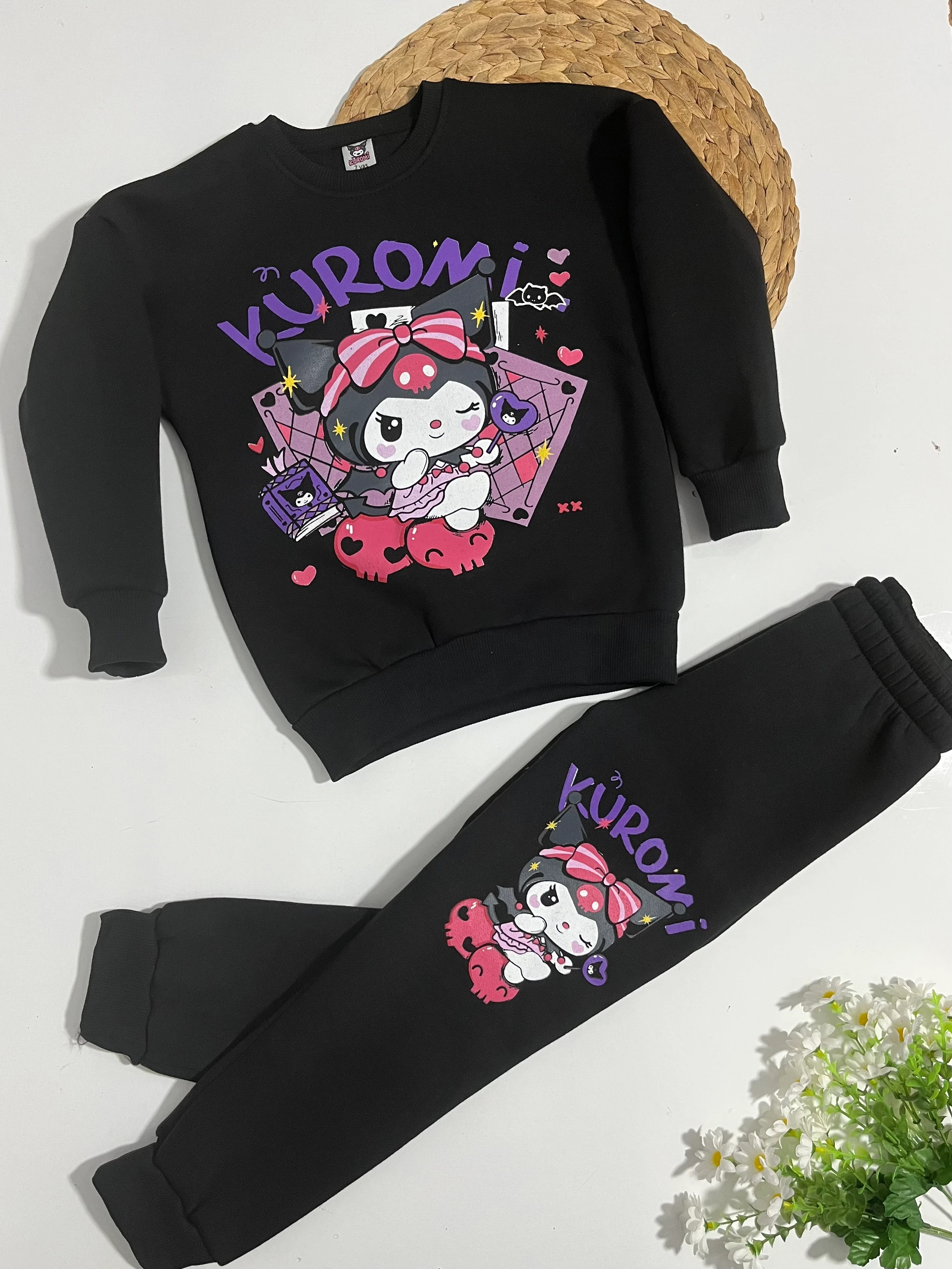 Kız Çocuk Takım Kuromi 3İp