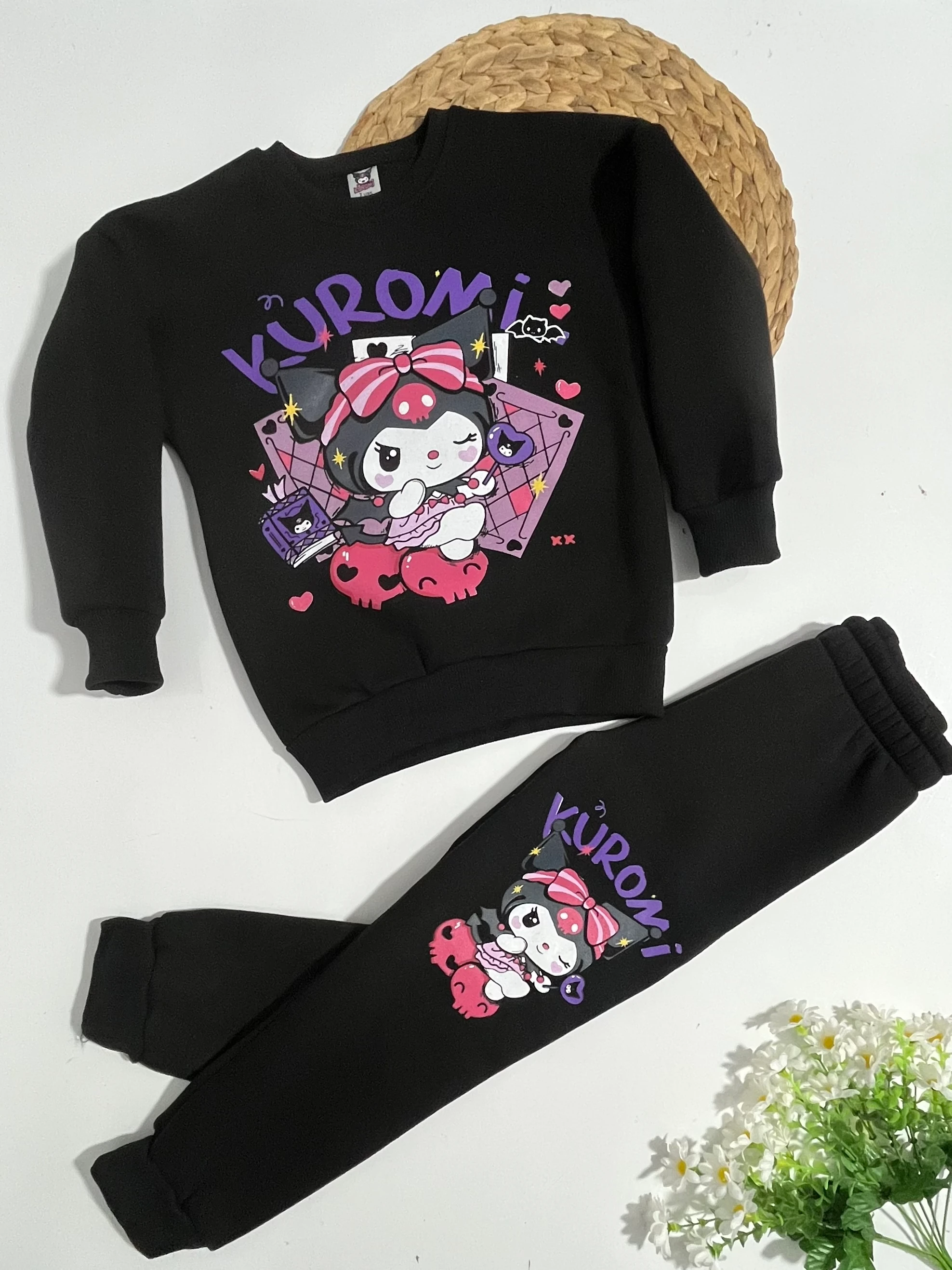 Kız Çocuk Takım Kuromi 3İp