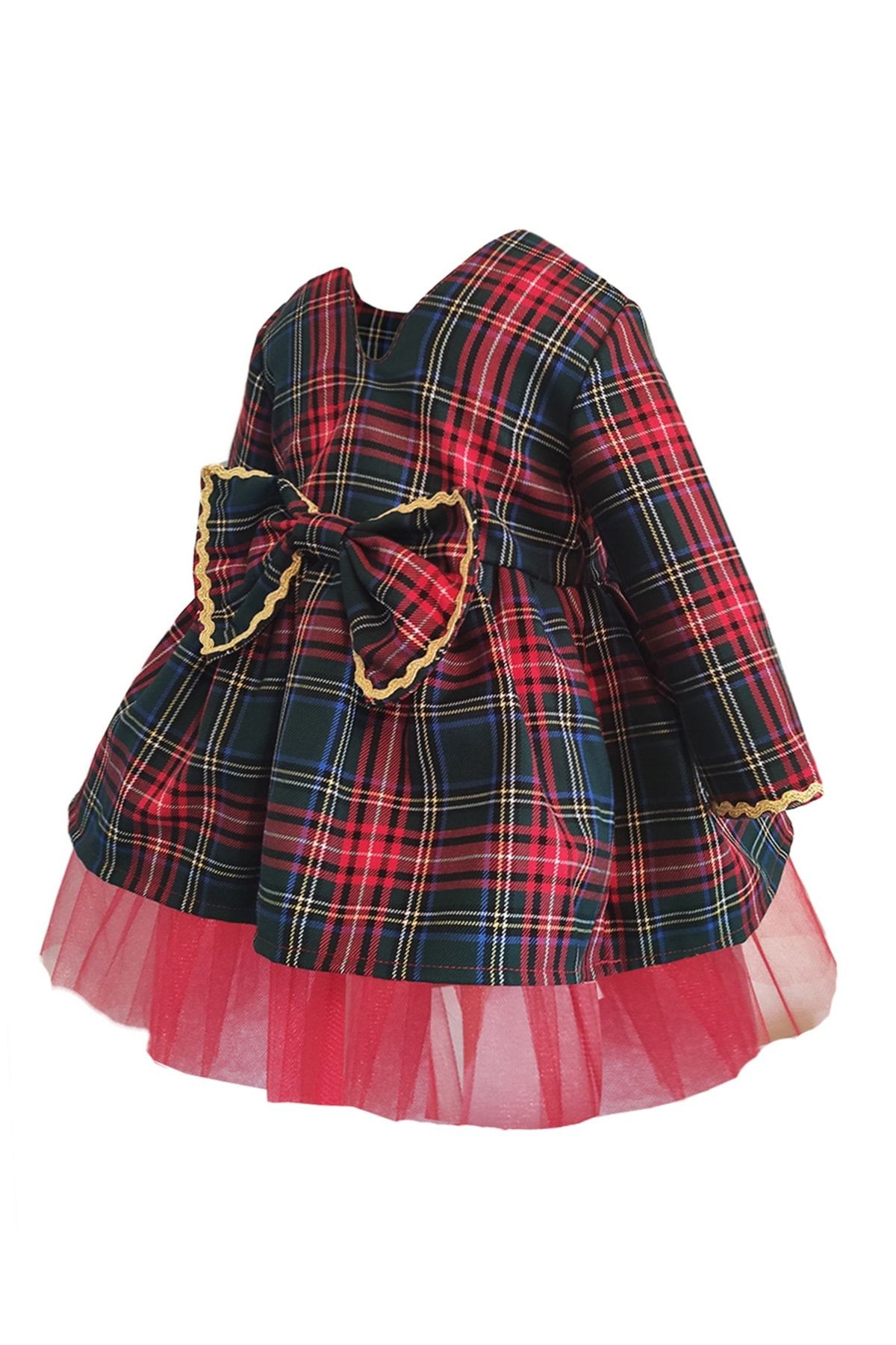 Girls' Long Sleeve Tutu Dress and Headband Set 1-10 Years