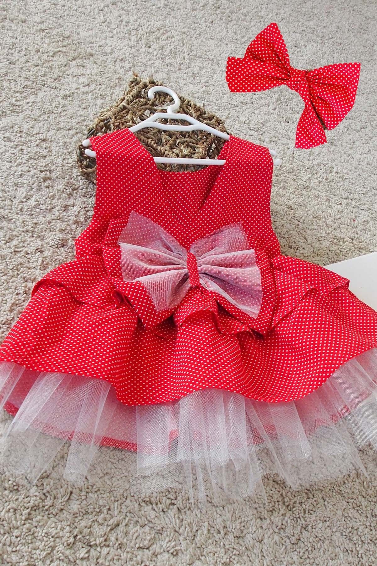 Bow-Tied Tutu Dress and Bandana Set for Girls, 1-10 Years