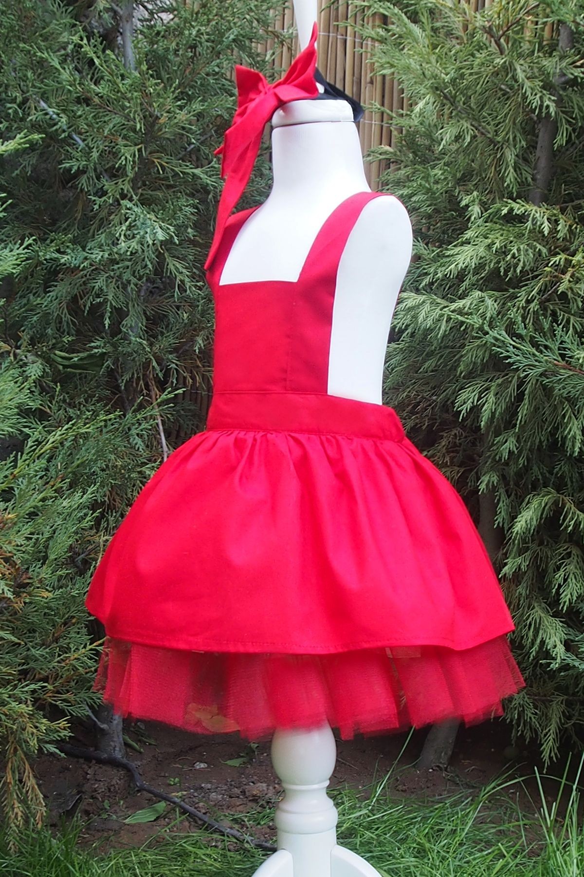 Vestido de Tutu y Bandana para Niña, 1-10 Años, Vestido de Cumpleaños