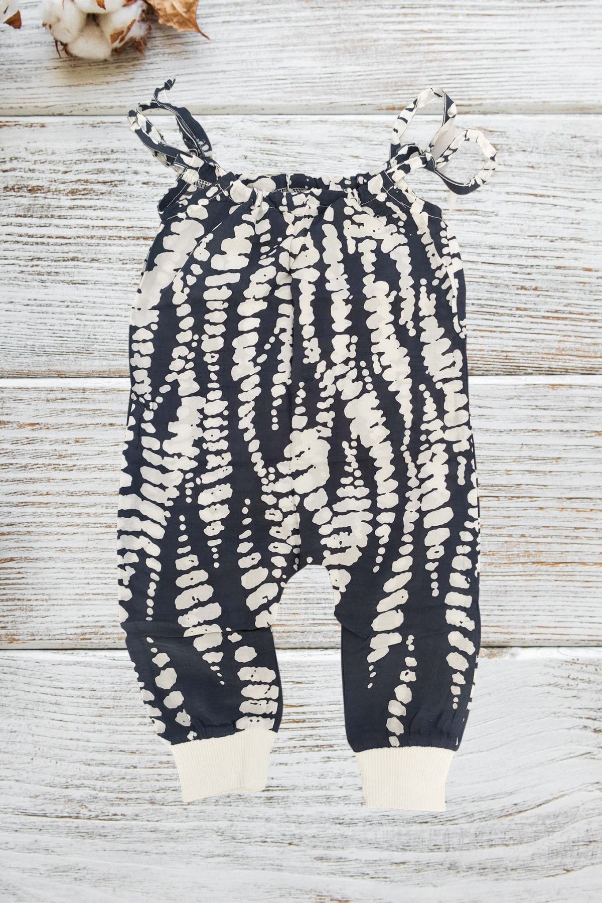 Baby Girl Overalls - Strappy Harem Romper