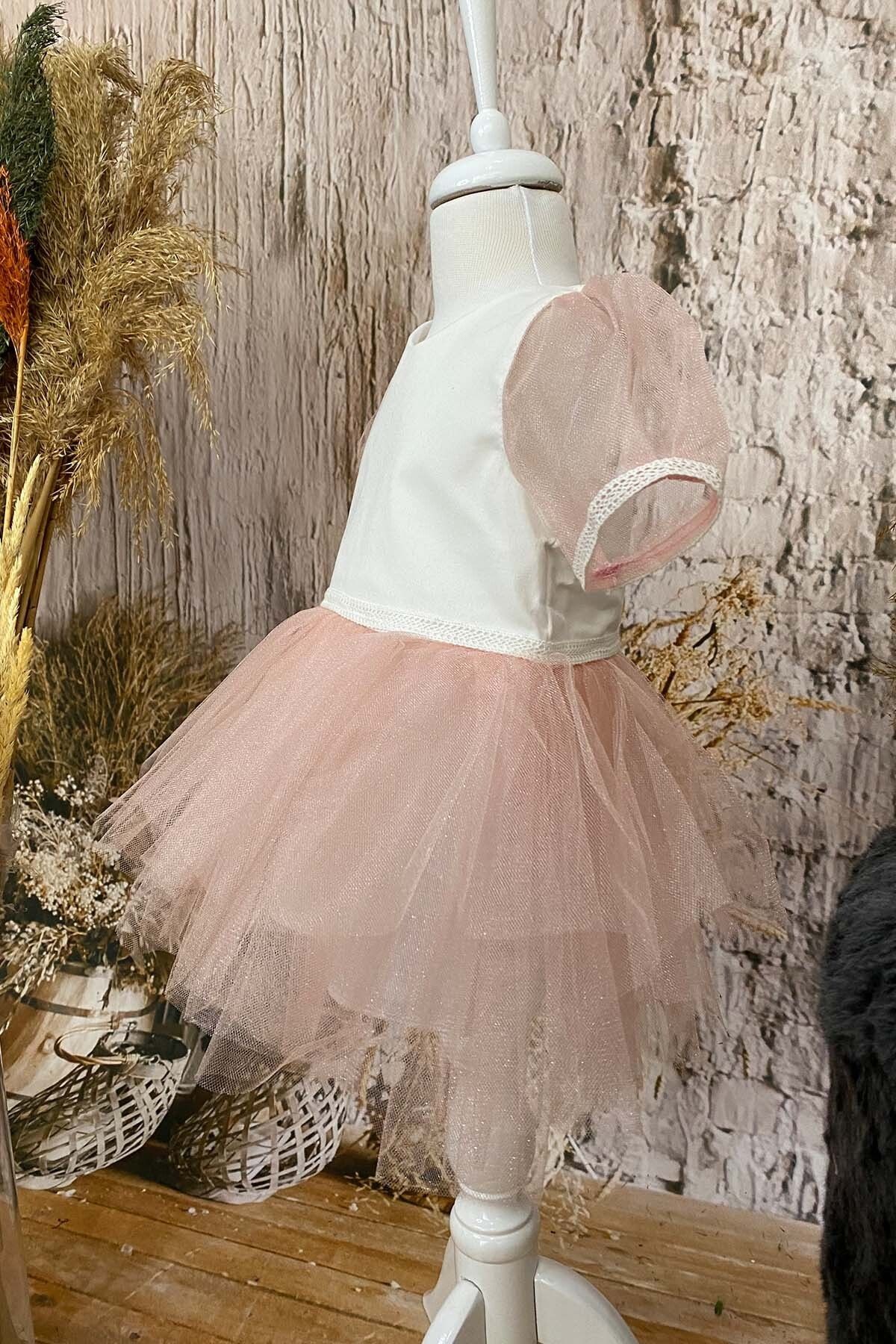 Kız Çocuk Tütü Elbise Bandana, Doğum Günü Elbisesi, Çocuk Elbise Modelleri 1-10 Yaş