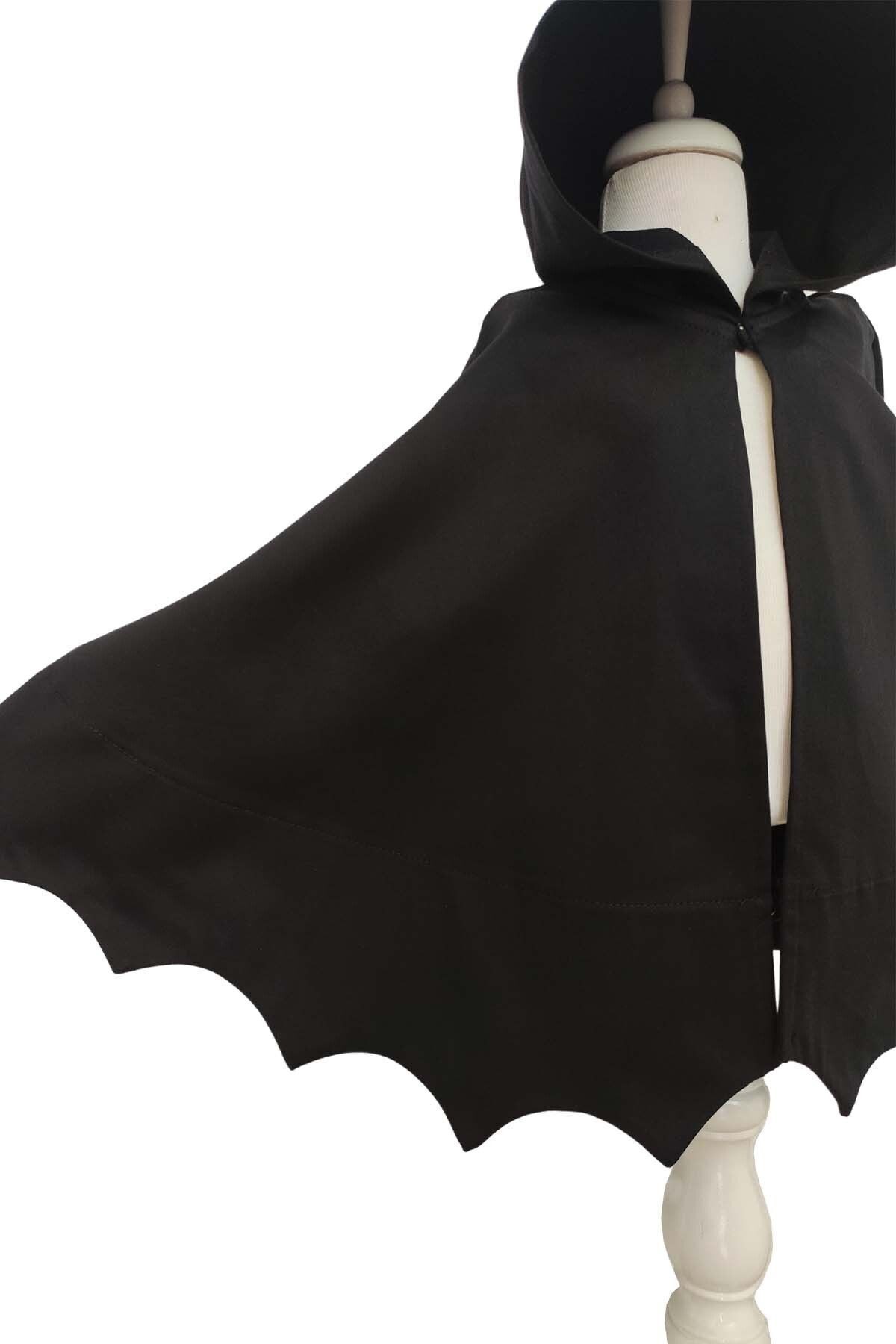 Ensemble cape et masque de chauve-souris pour enfants - Costume d'Halloween pour enfants