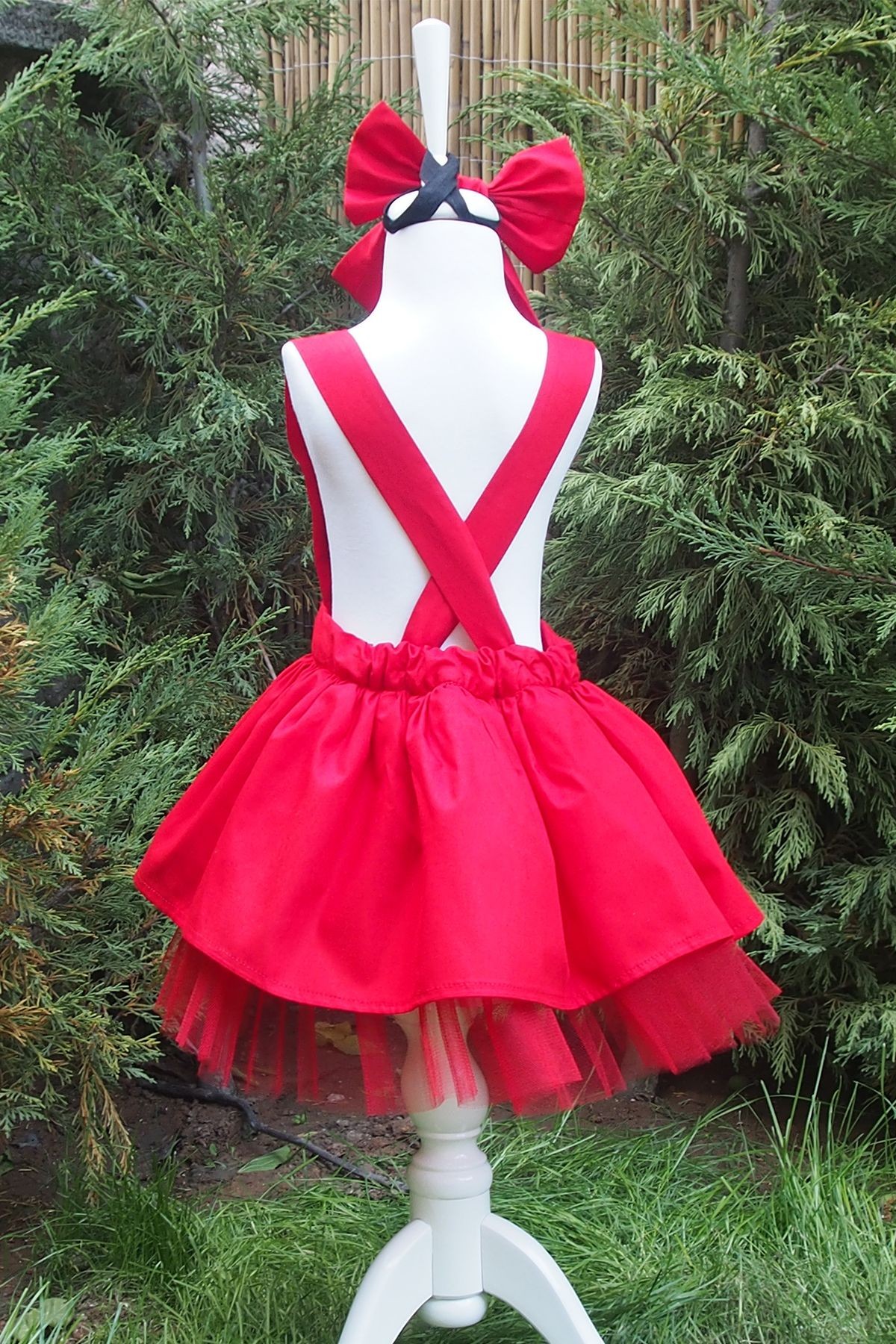 Robe Tutu pour Fille, Costume Bandana, Robe d'anniversaire de 1 à 10 Ans