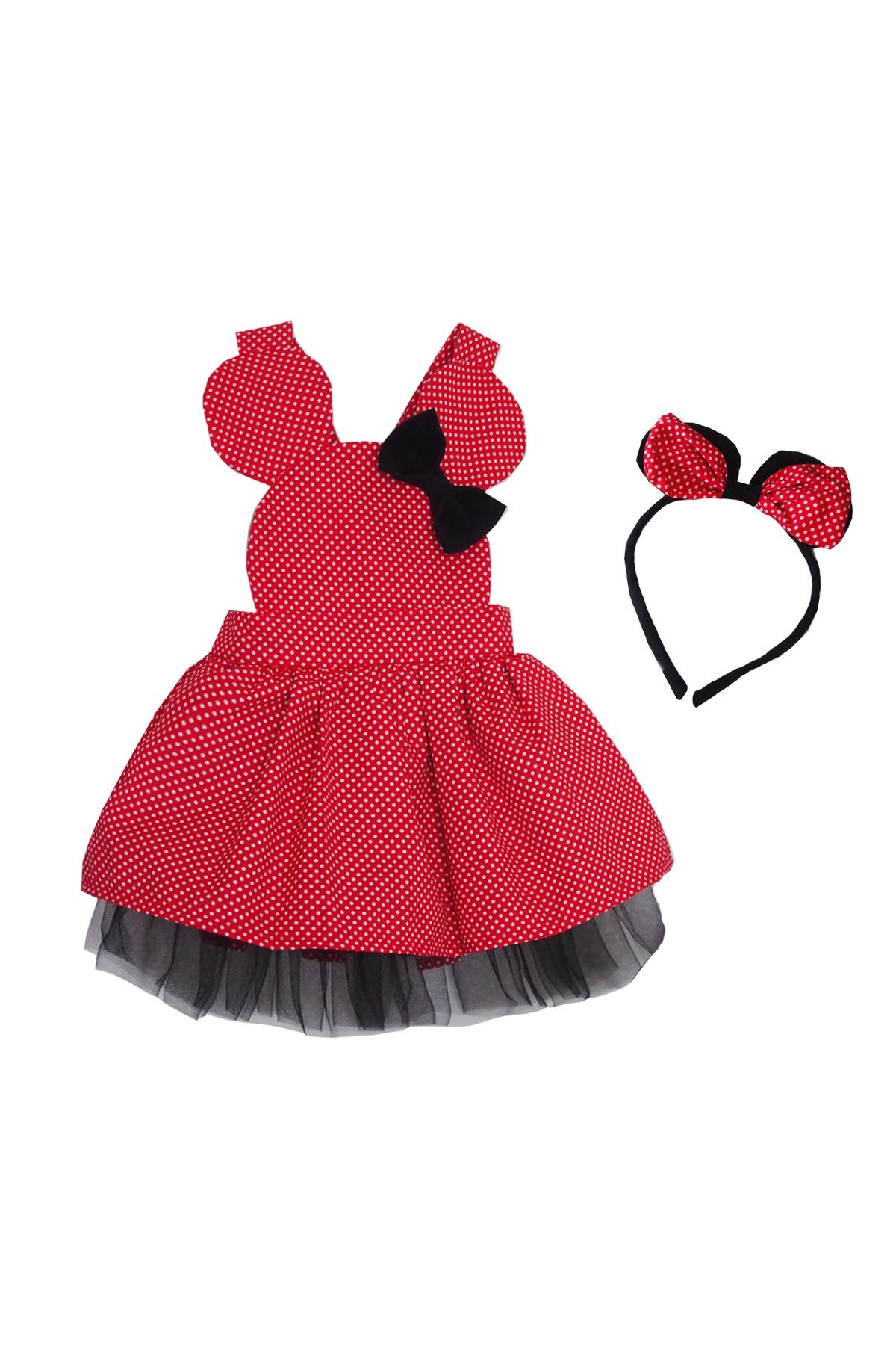 Vestido de Tul y Diadema para Niña, Vestido de Cumpleaños, Modelos 5-10 Años