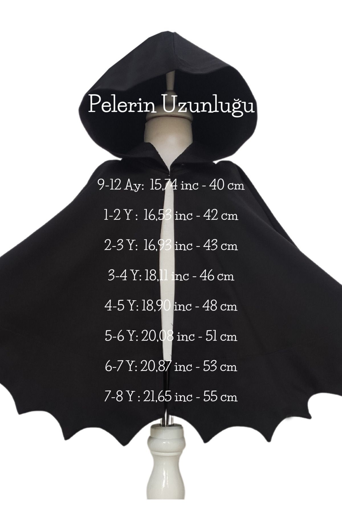 Ensemble cape et masque de chauve-souris pour enfants - Costume d'Halloween pour enfants