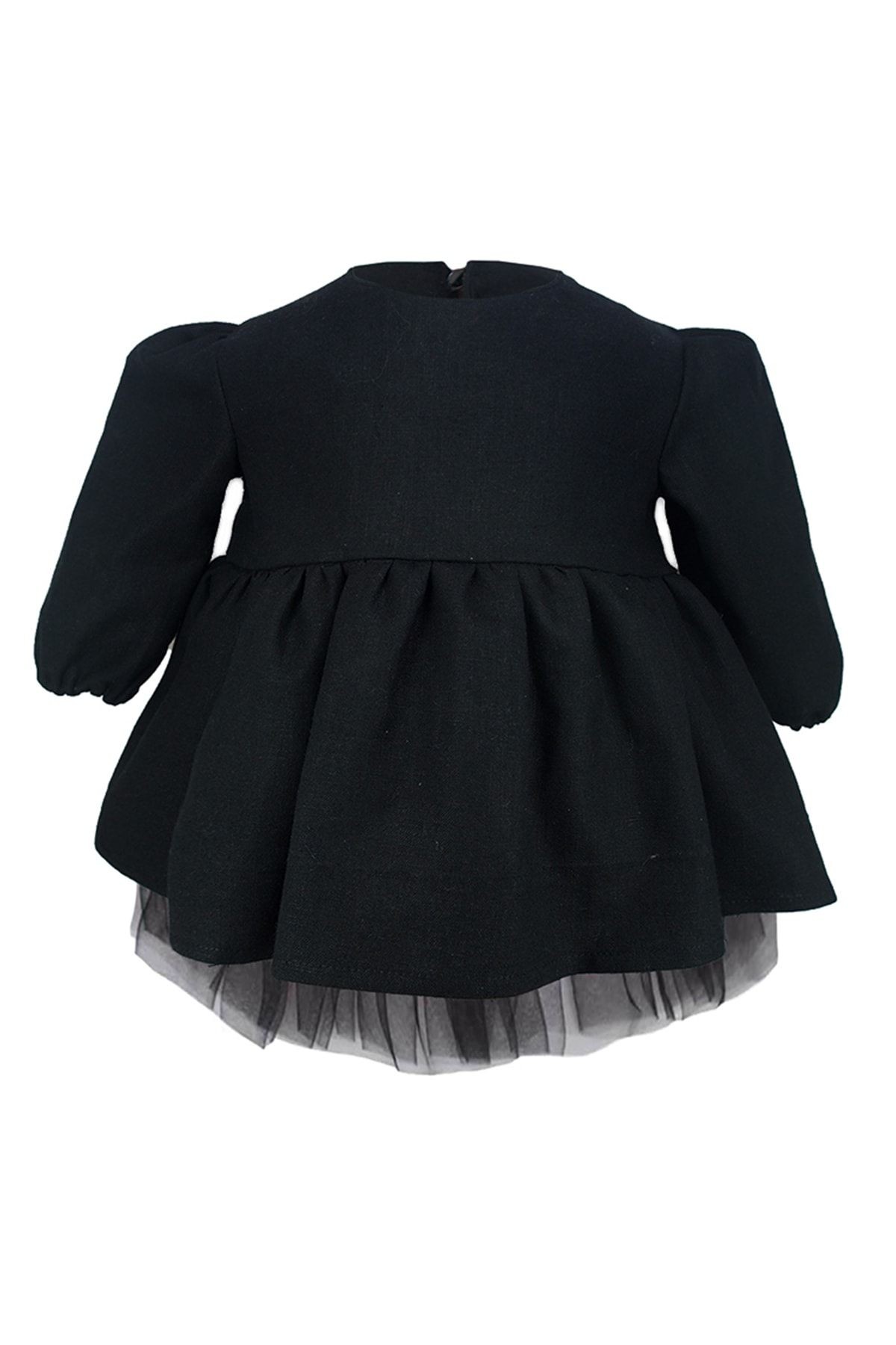 Ensemble couronne de robe tutu à manches longues pour fille