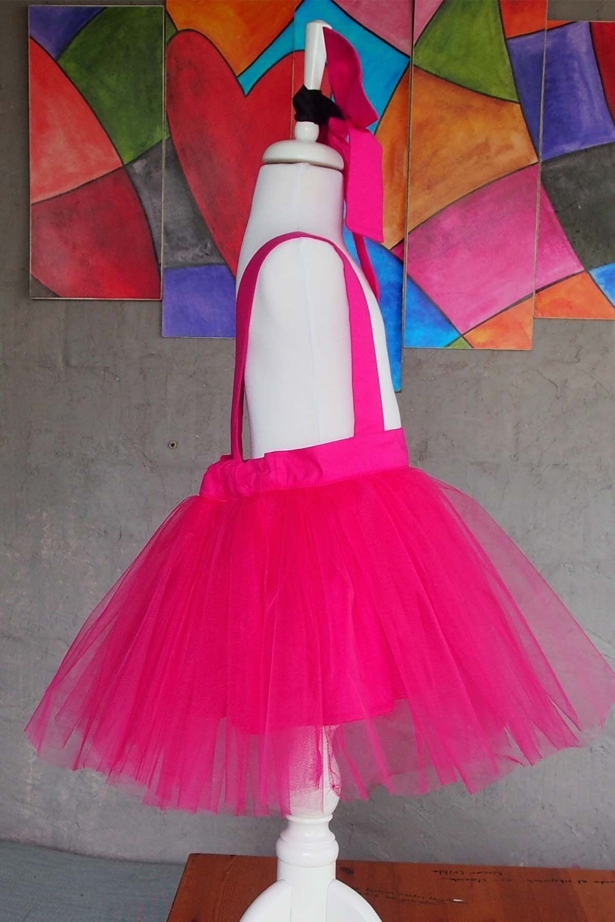 Ensemble robe en tulle et bandana à bretelles pour fille, robe d'anniversaire de 1 à 10 ans