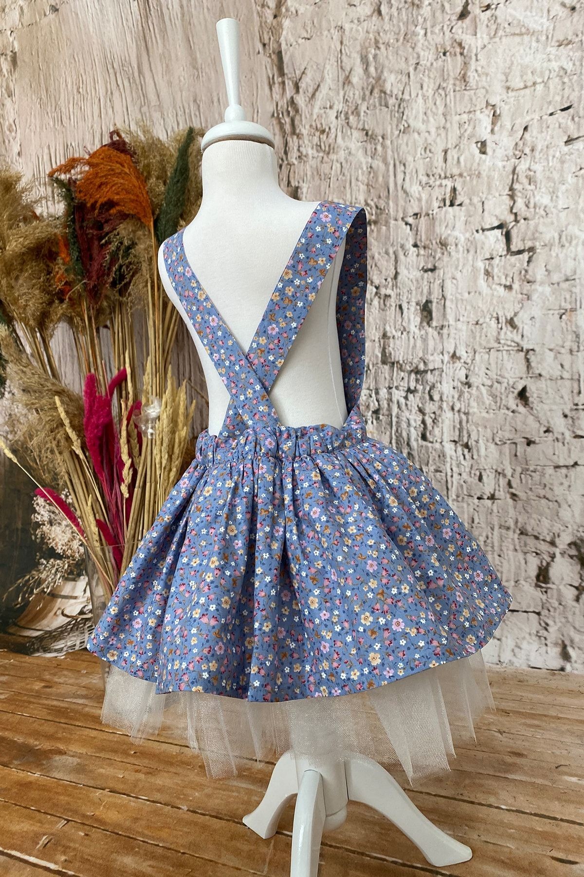 Vestido con Diadema para Niña 1-8 Años, Vestido de Cumpleaños