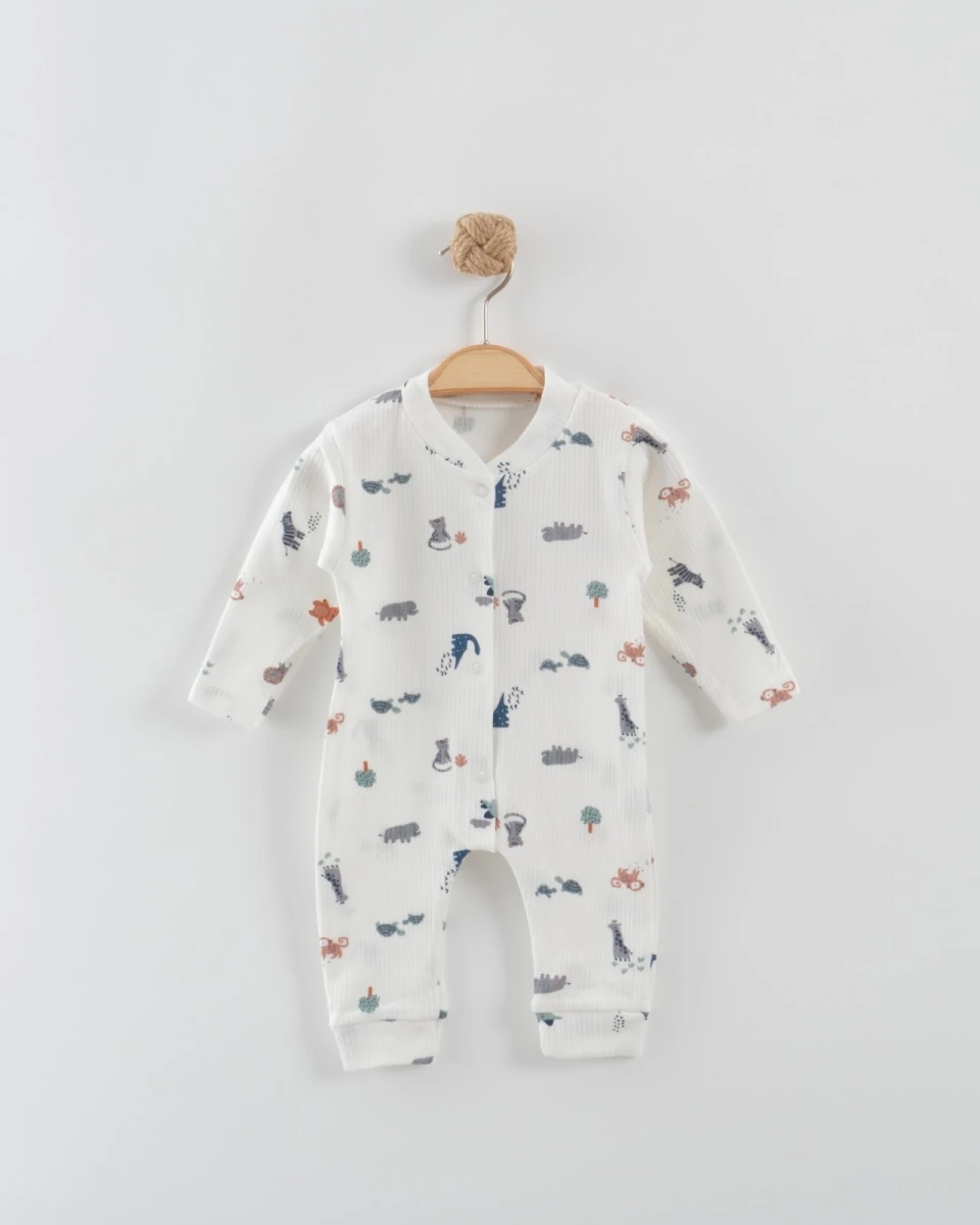 Safari Desenli Bebek Tulum