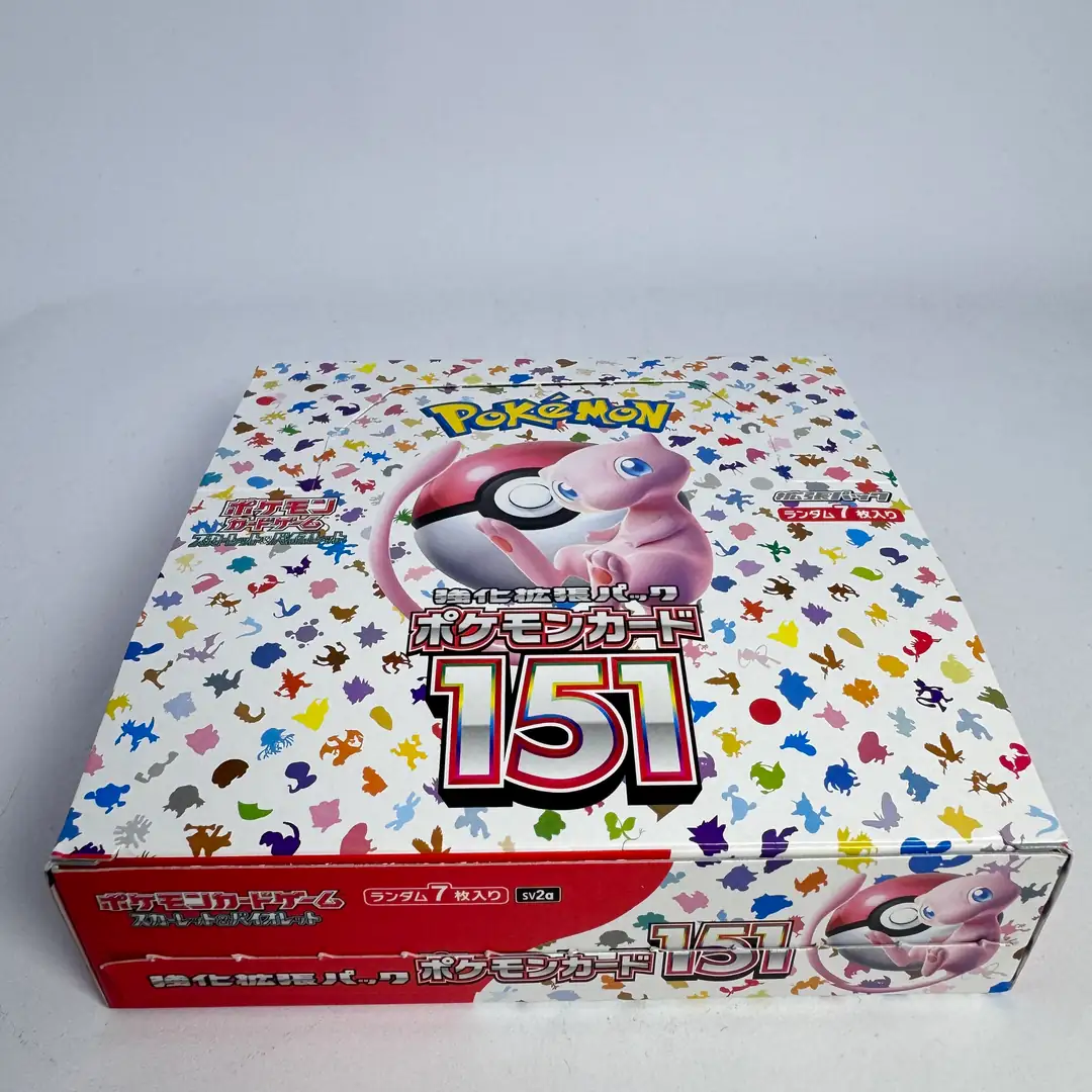 Pokémon Scarlet and Violet 151 Japonca Booster Box 20 Paket