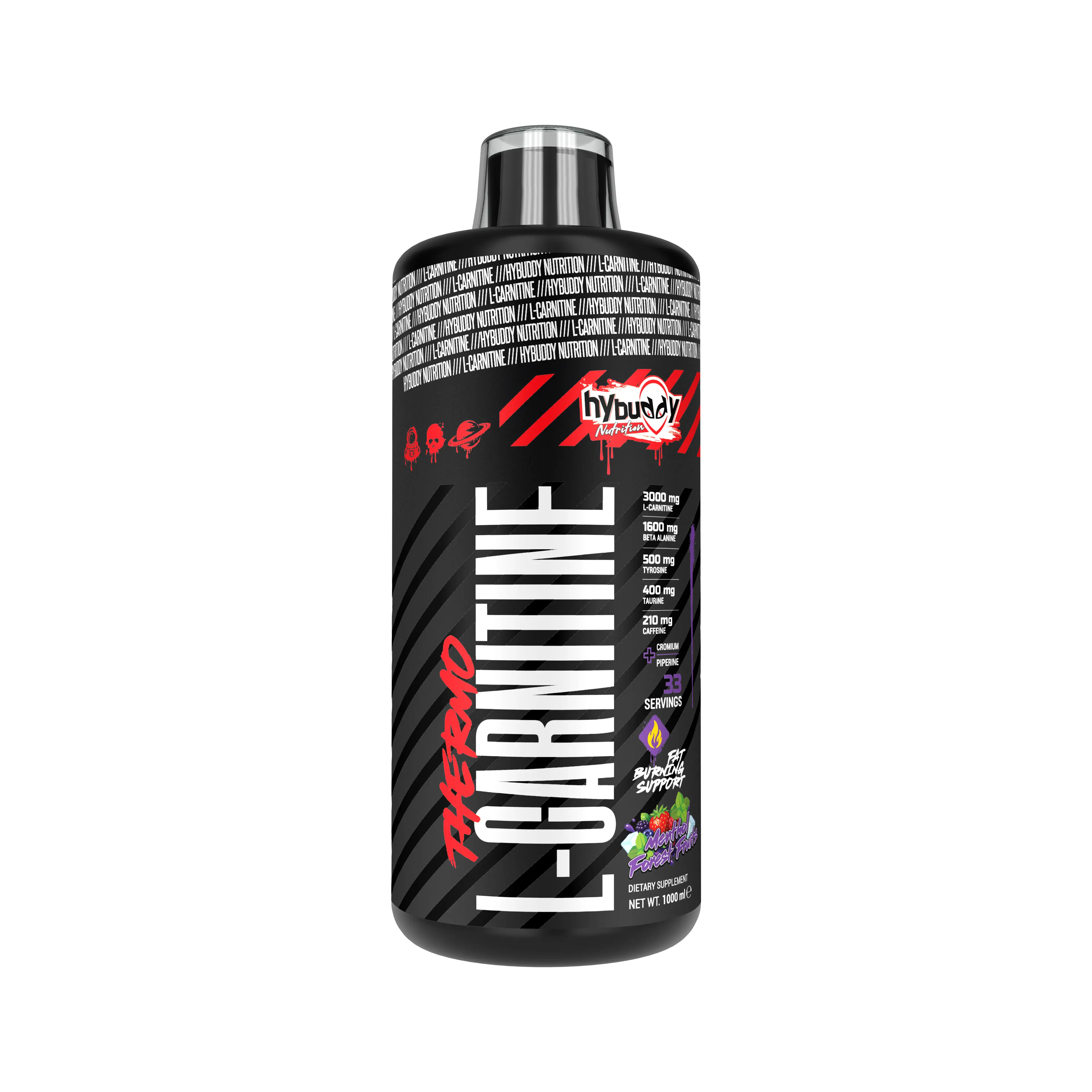 sıvı l carnitine Hybuddy L-Carnitine 1000 ml L-Karnitin 10 Types of Spinal Type | Complément alimentaire Format:90 gélules