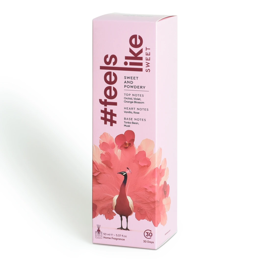 #feelslike Sweet | Gül, Vanilya ve Pudra Oda Kokusu- 150 ML