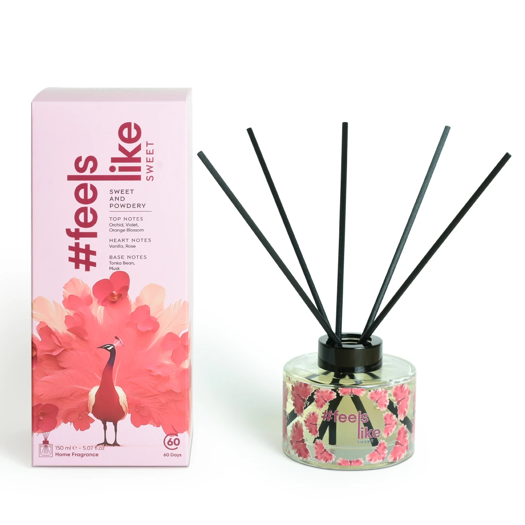 #feelslike Sweet | Gül, Vanilya ve Pudra Oda Kokusu- 150 ML